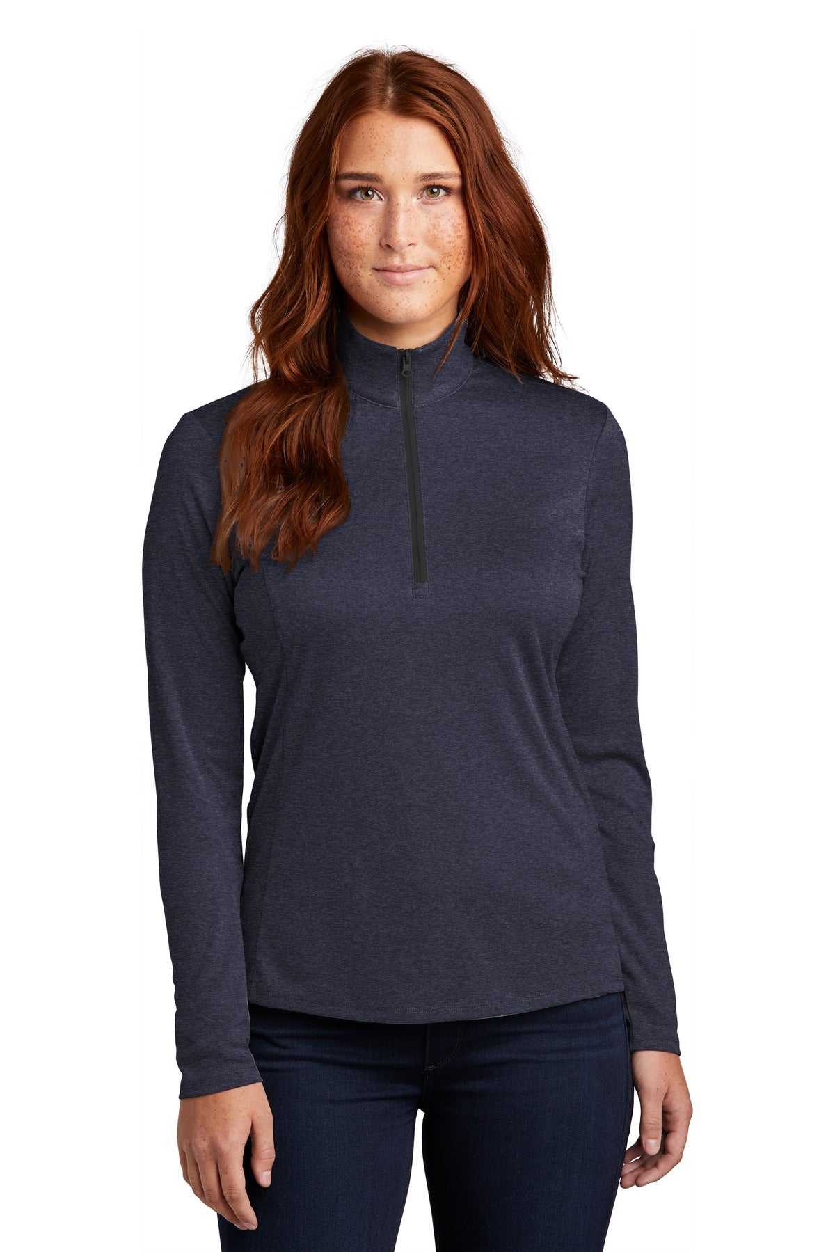 Sport-Tek Women's Endeavor 1/2-Zip Pullover. LST469