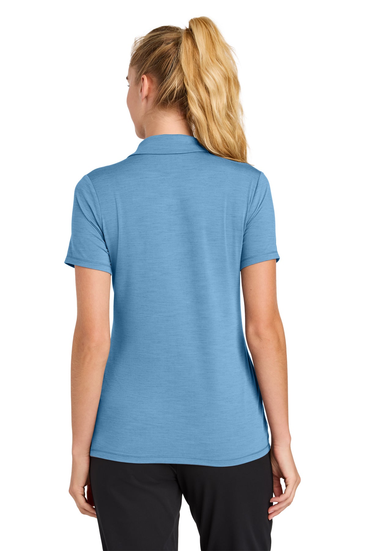 Custom Embroidered Sport-Tek Women's Versa Polo LST490,Carolina Blue