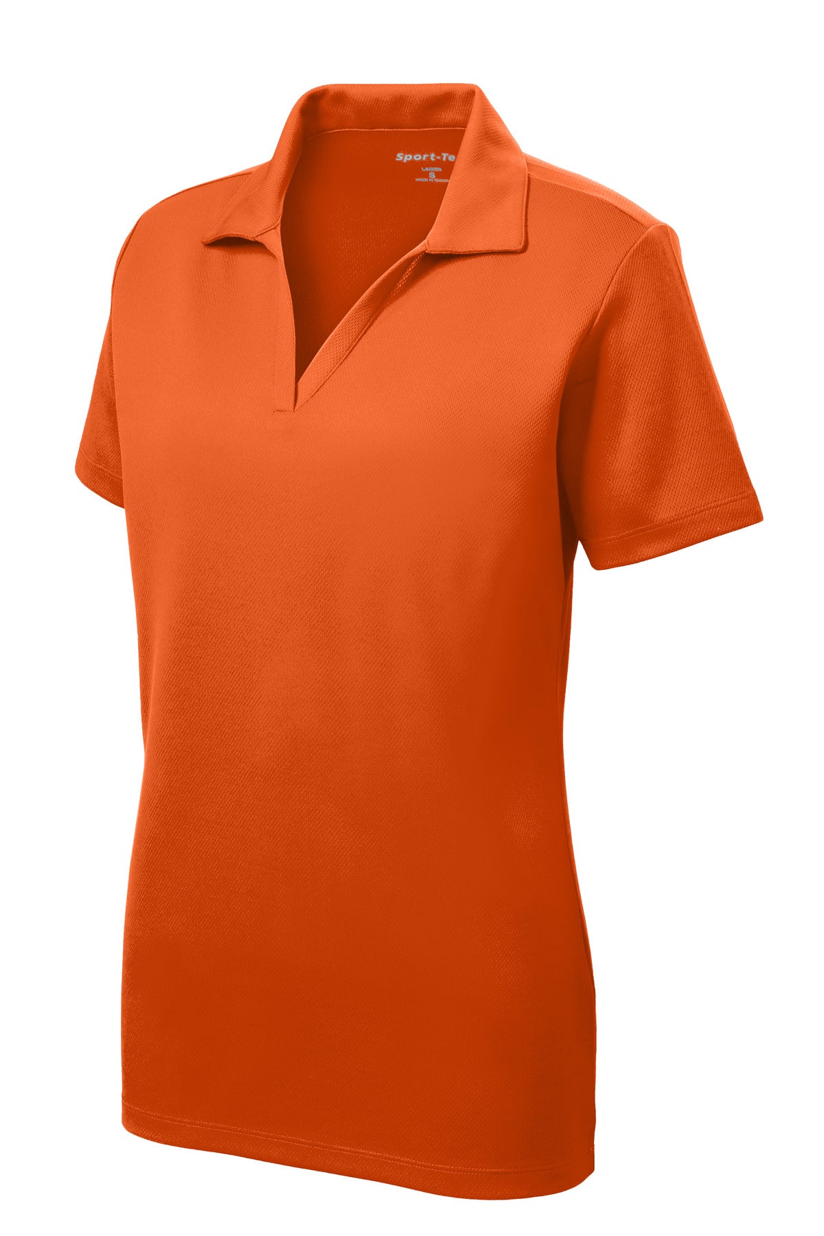 Sport-Tek Women's PosiCharge RacerMesh Polo. LST640 Deep Orange