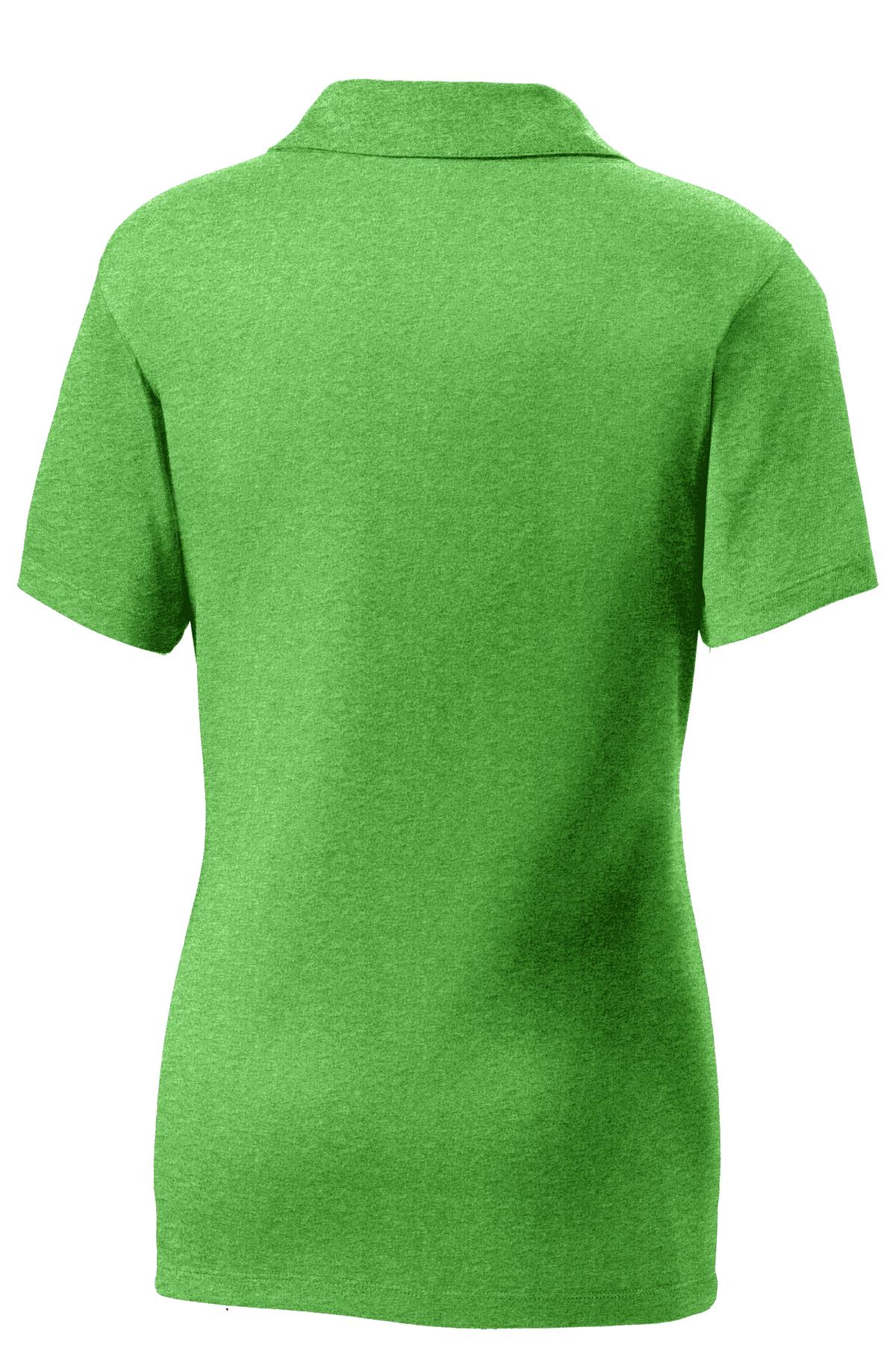 Sport-Tek Women's Heather Contender Polo. LST660