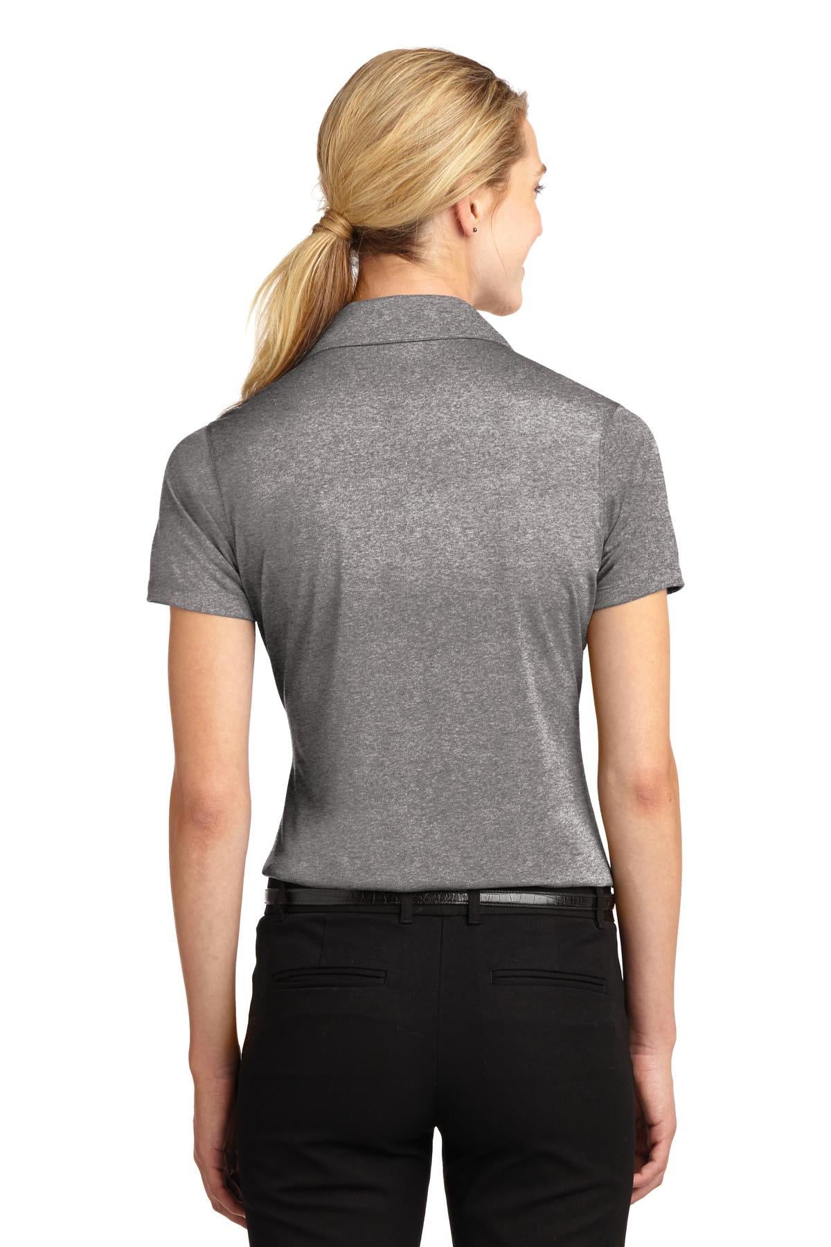 Custom Embroidered Sport-Tek Women's Heather Contender Polo. LST660,Vintage Heather
