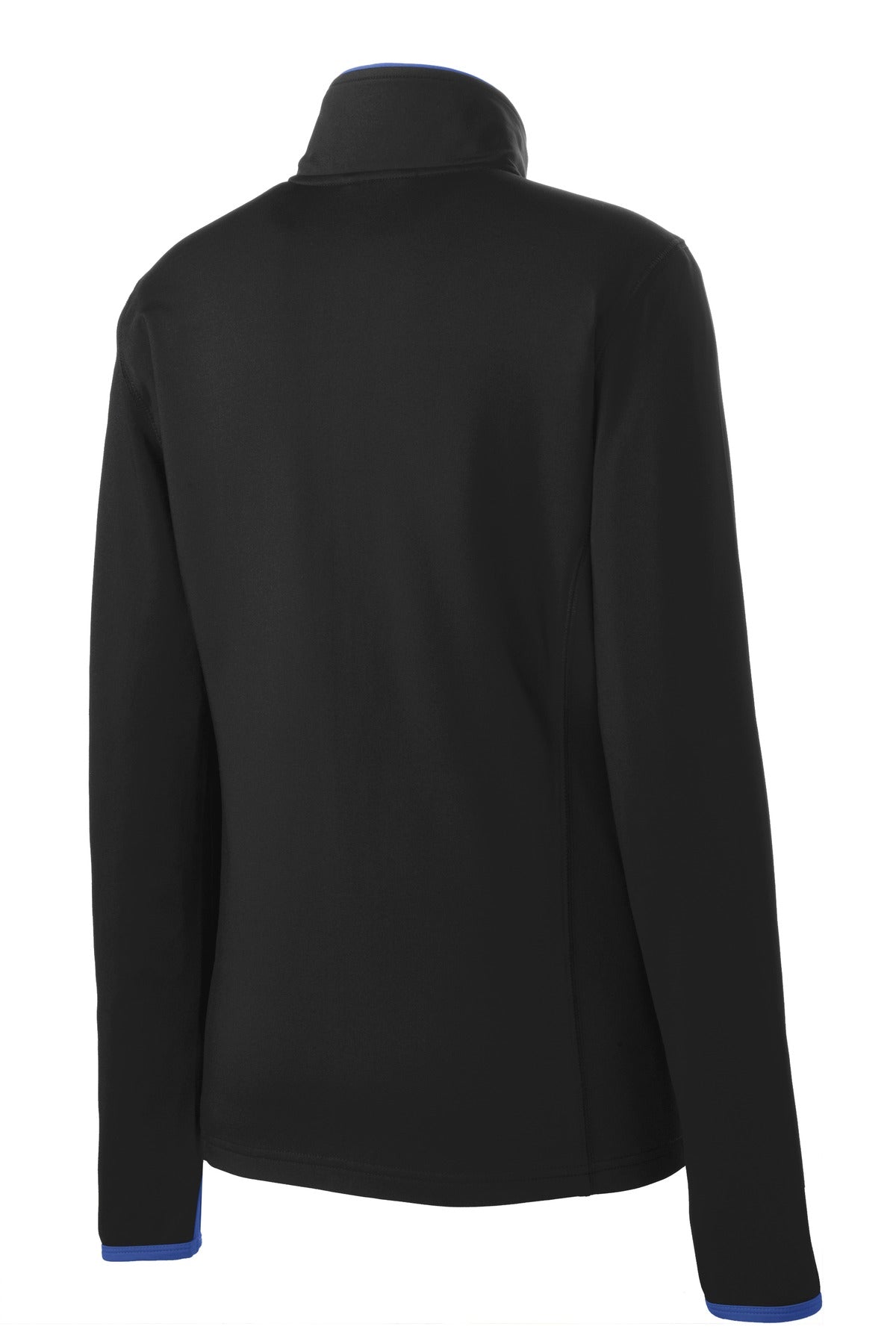 Sport-Tek Women's Sport-Wick Stretch Contrast Full-Zip Jacket. LST853