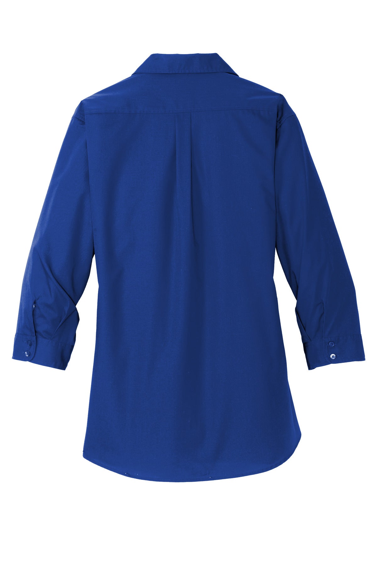 Port Authority Women's 3/4-Sleeve Carefree Poplin Shirt. LW102