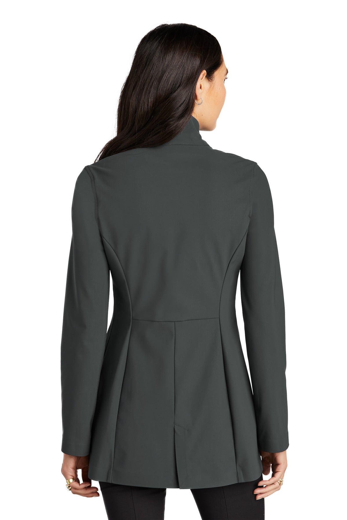 Custom Embroidered Mercer+Mettle Women's Faille Soft Shell MM7101,Anchor Grey