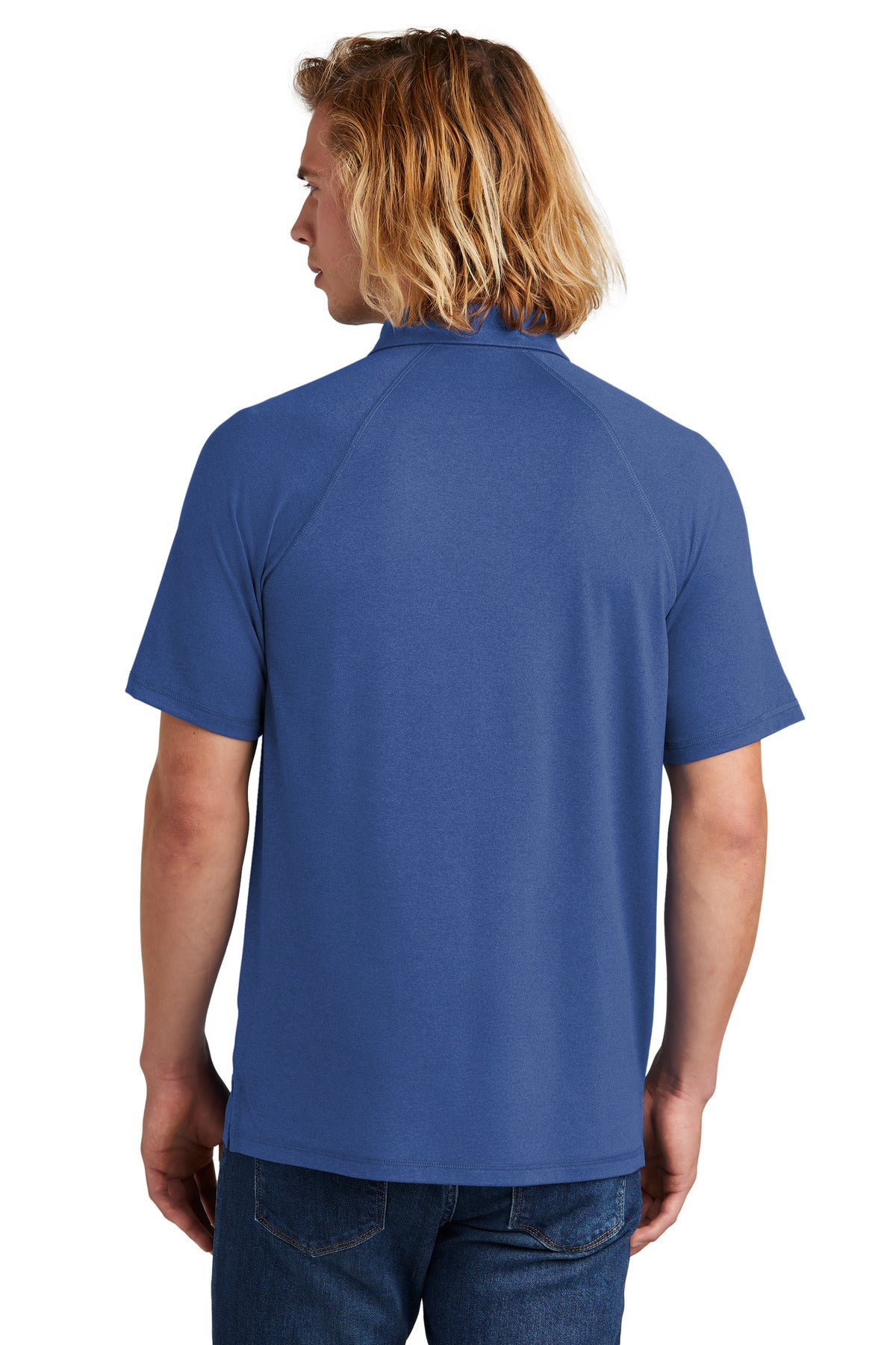 Custom Embroidered New Era Power Polo NEA225,Royal Heather