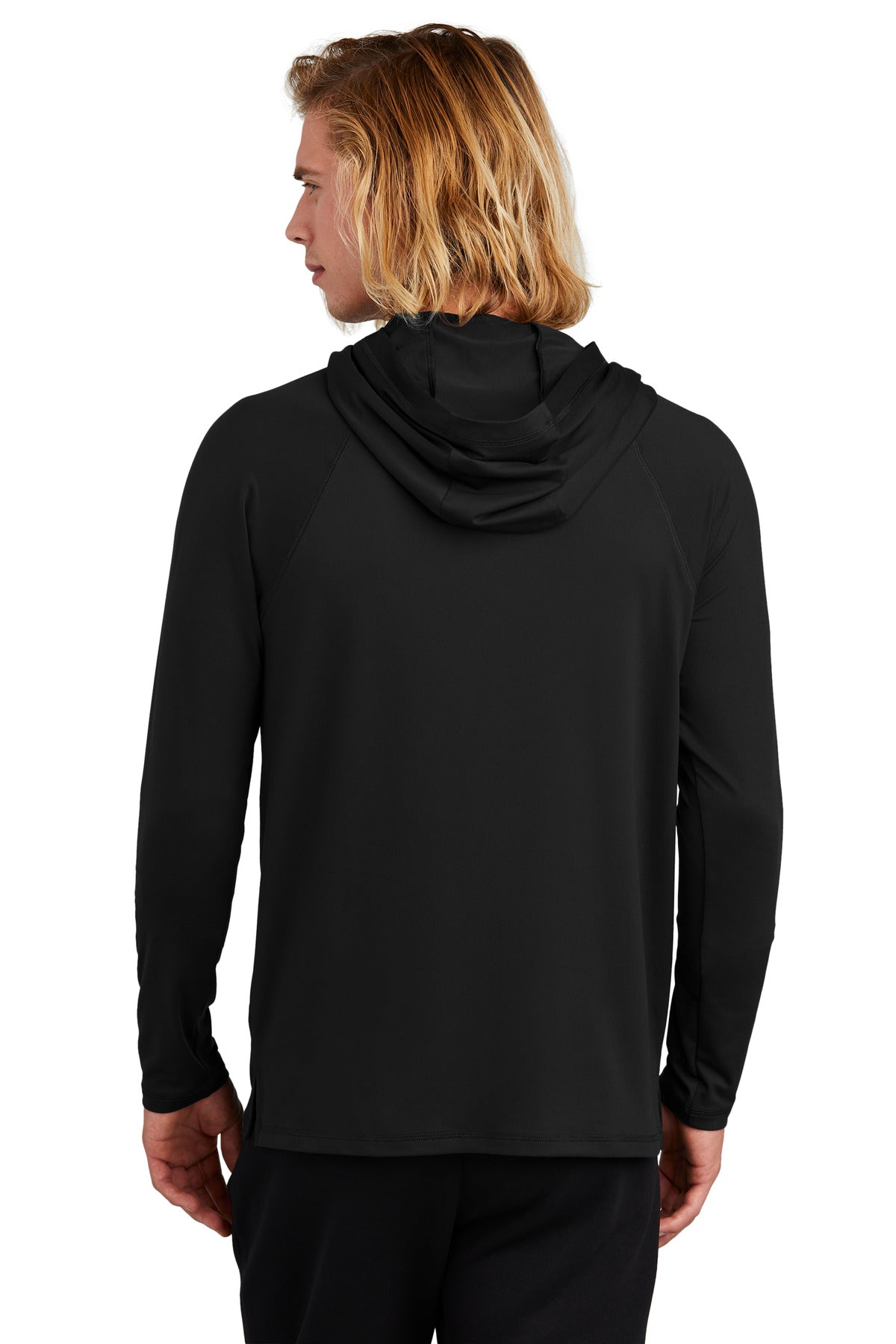 Custom Embroidered New Era Power Long Sleeve Hoodie NEA229,Black