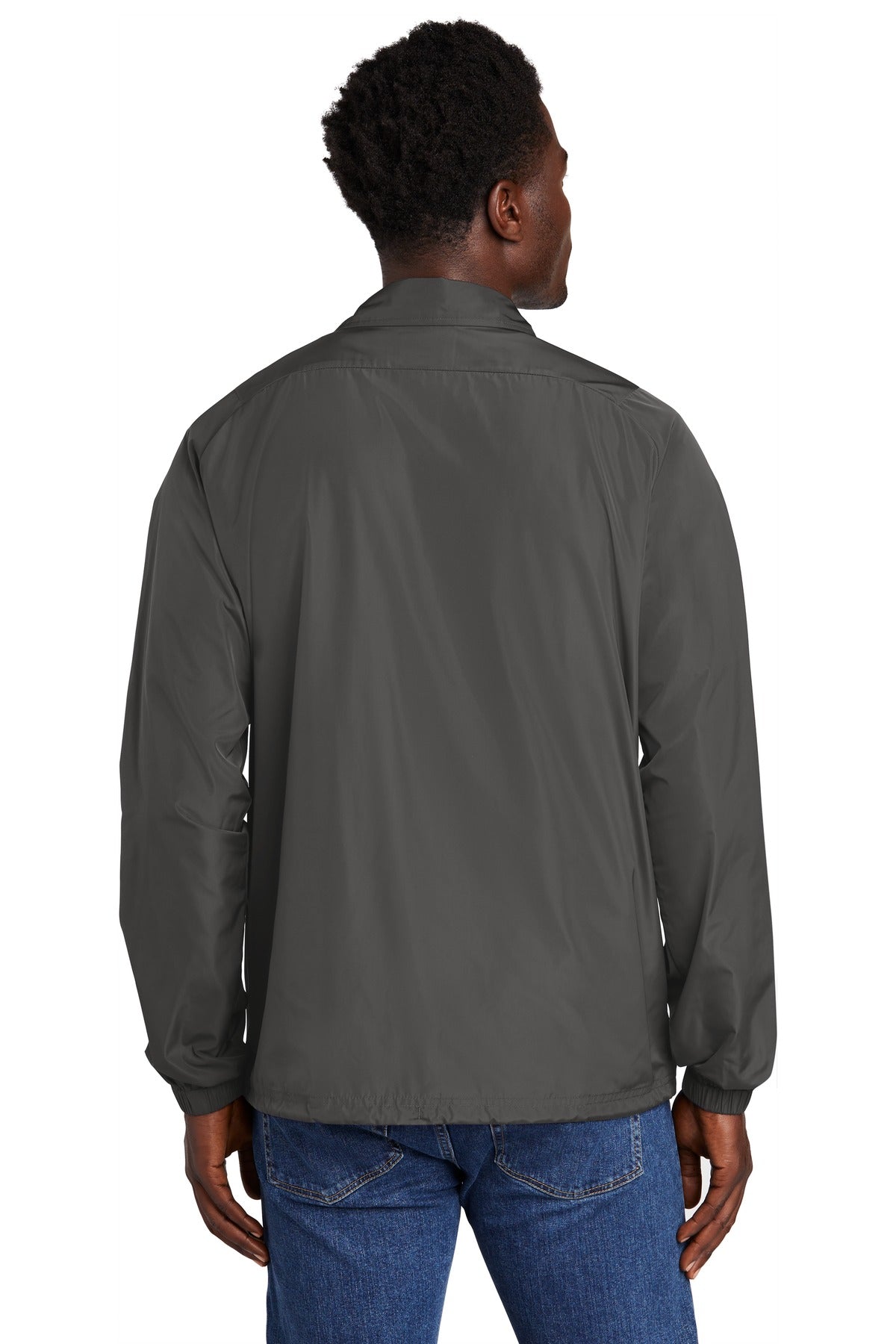 Custom Embroidered New Era Coaches Jacket NEA601,Graphite
