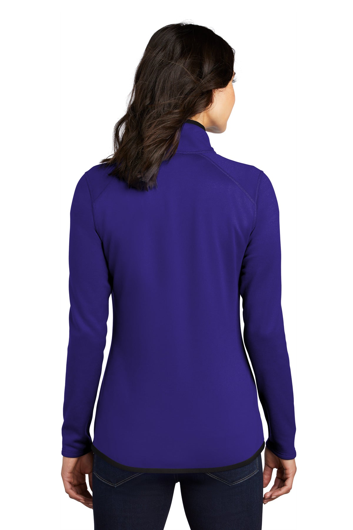 Custom Embroidered The North Face Women's Skyline Full-Zip Fleece Jacket NF0A7V62,Lapis Blue
