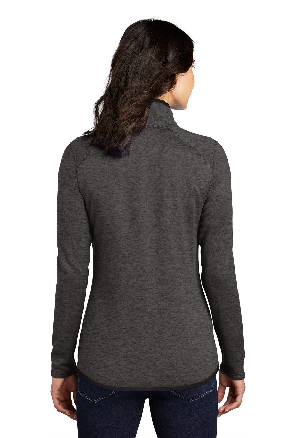 Custom Embroidered The North Face Women's Skyline Full-Zip Fleece Jacket NF0A7V62,TNF Dark Grey Heather