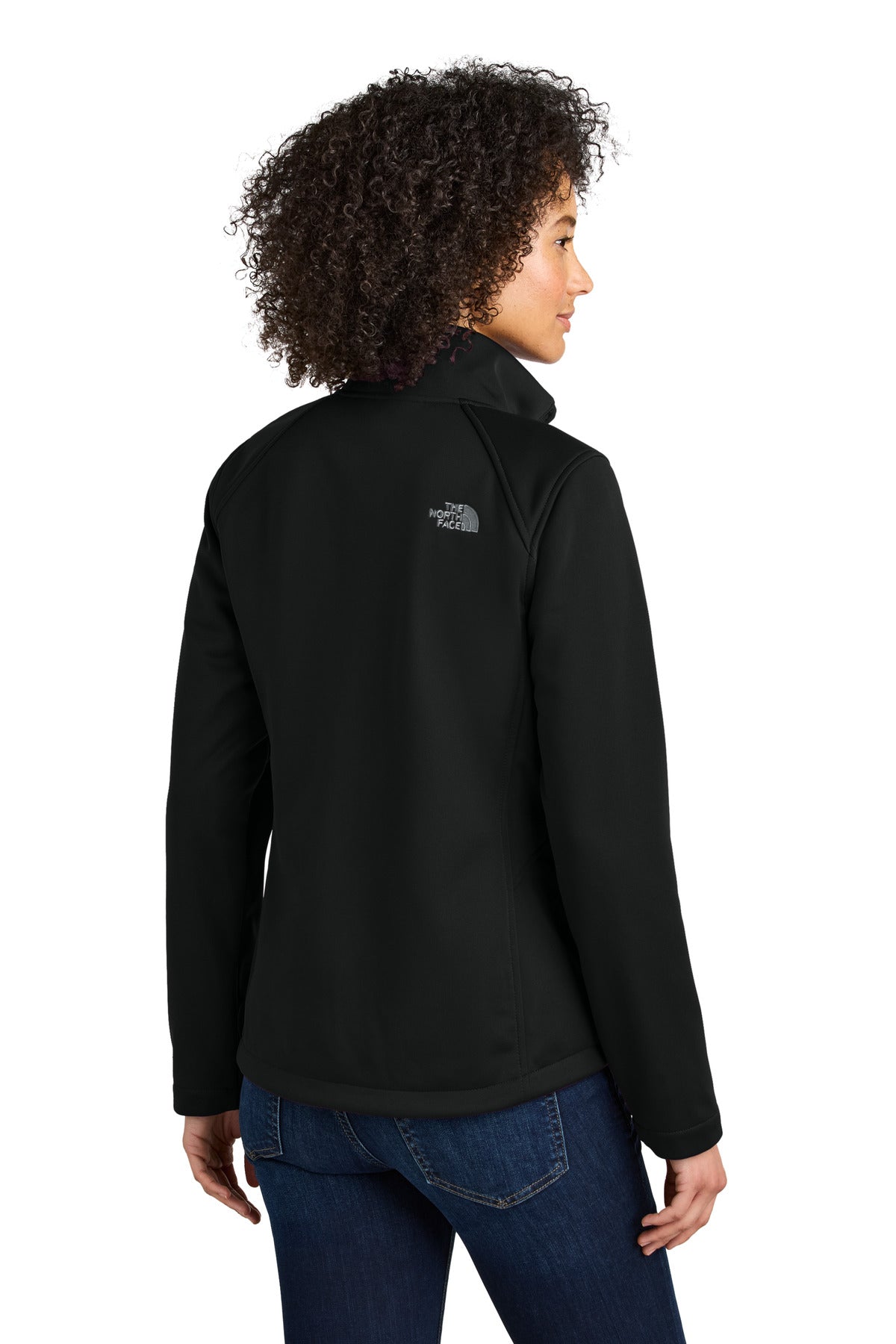 Custom Embroidered The North Face Women's Chest Logo Ridgewall Soft Shell Jacket NF0A88D4,TNF Black