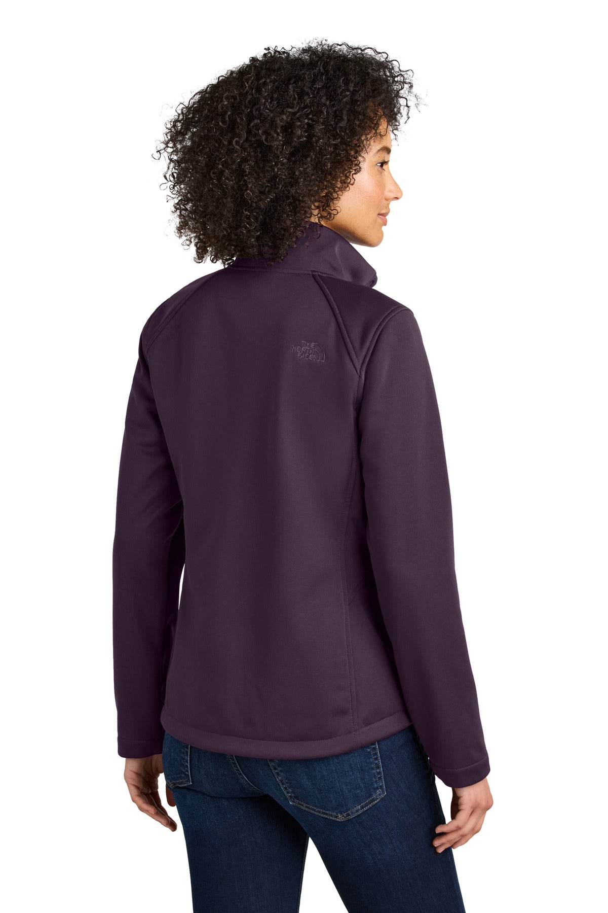 Custom Embroidered The North Face Women's Chest Logo Ridgewall Soft Shell Jacket NF0A88D4,TNF Blackberry Wine