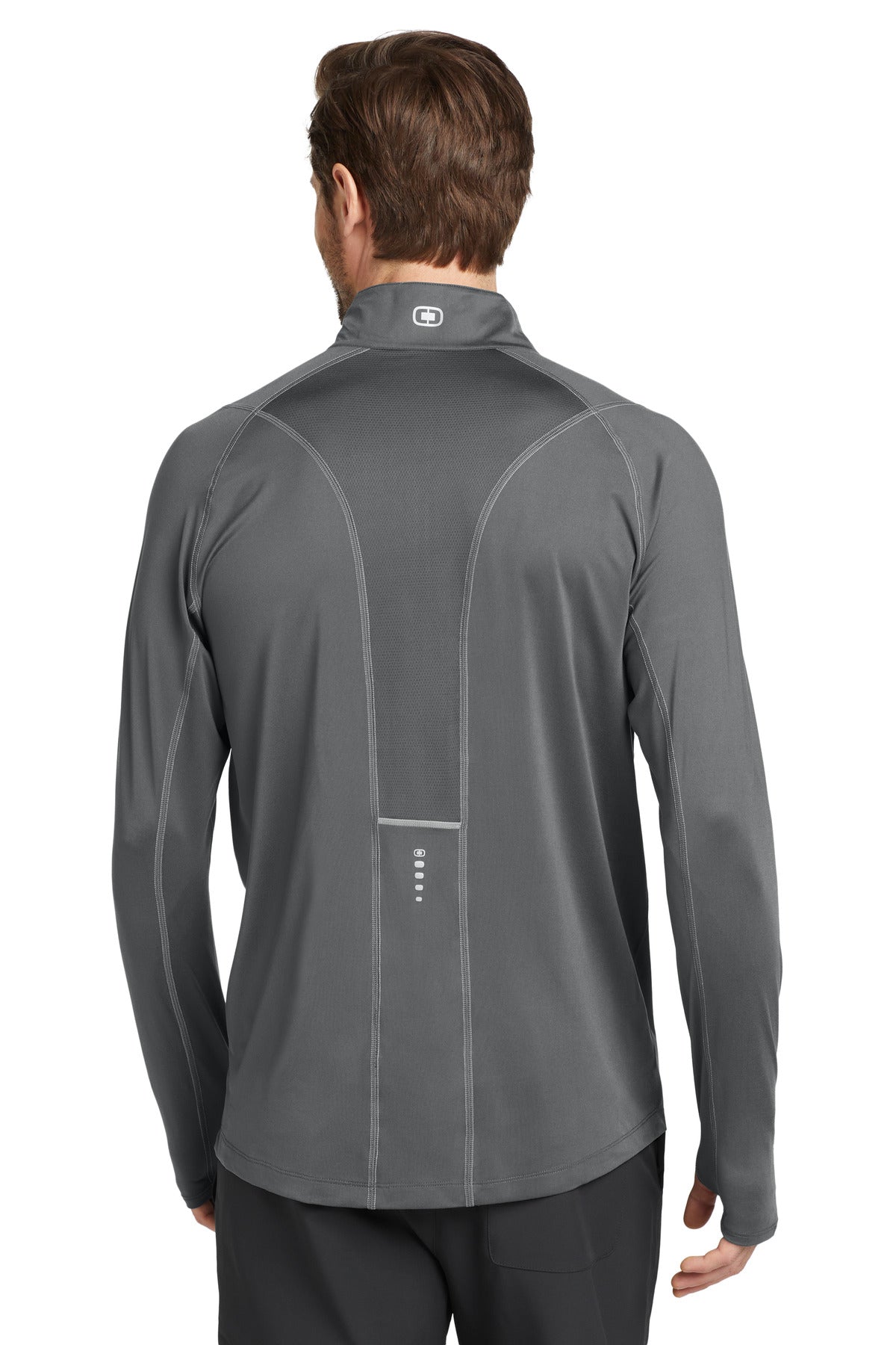 Custom Embroidered OGIO Nexus 1/4-Zip Pullover. OE335,Gear Grey