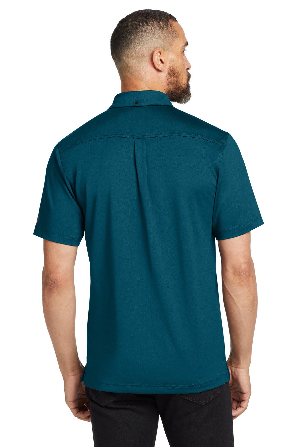 Custom Embroidered OGIO Gauge Polo. OG122,Teal Throttle