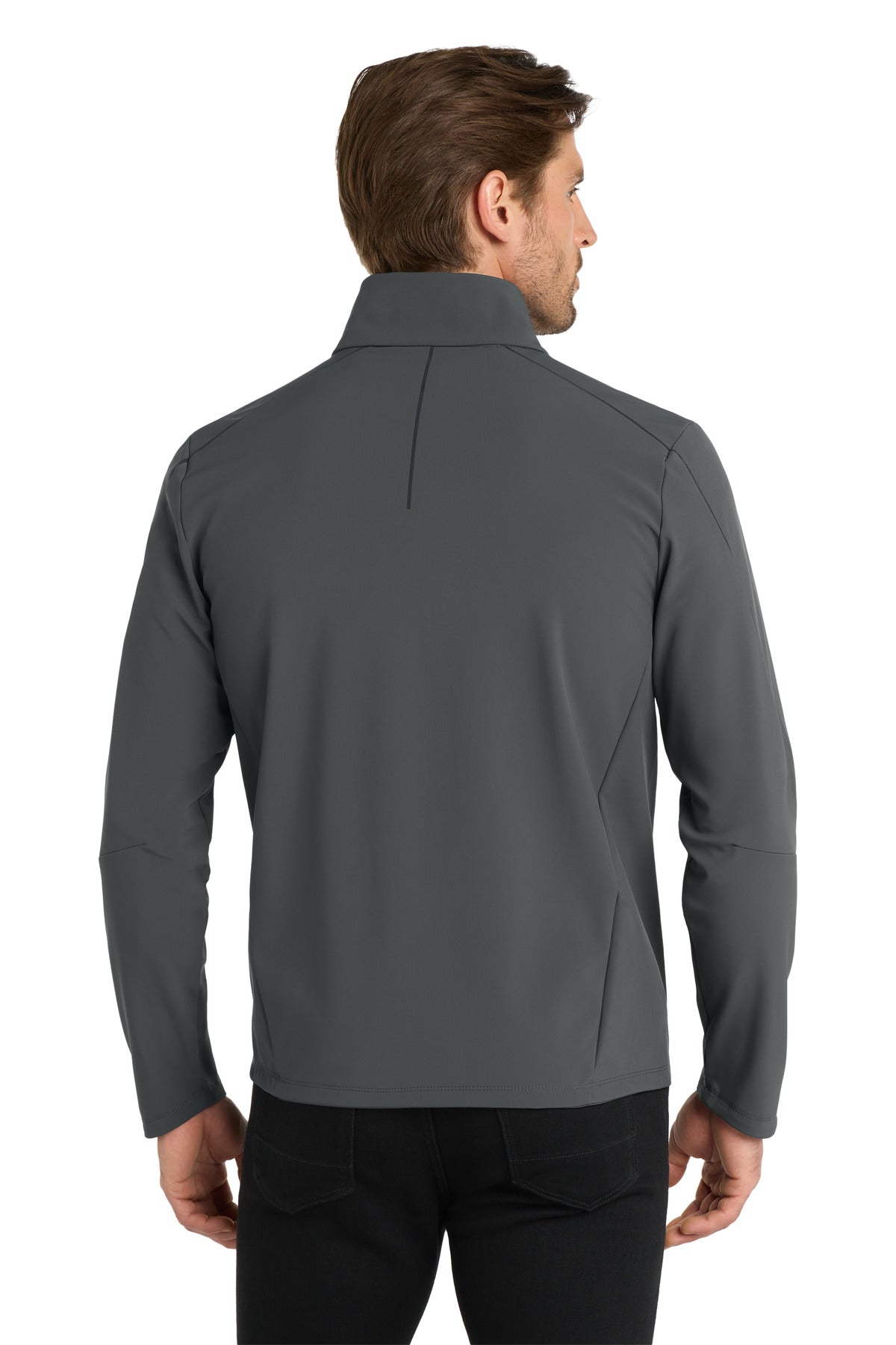 Custom Embroidered OGIO Commuter Full-Zip Soft Shell OG755,Diesel Grey