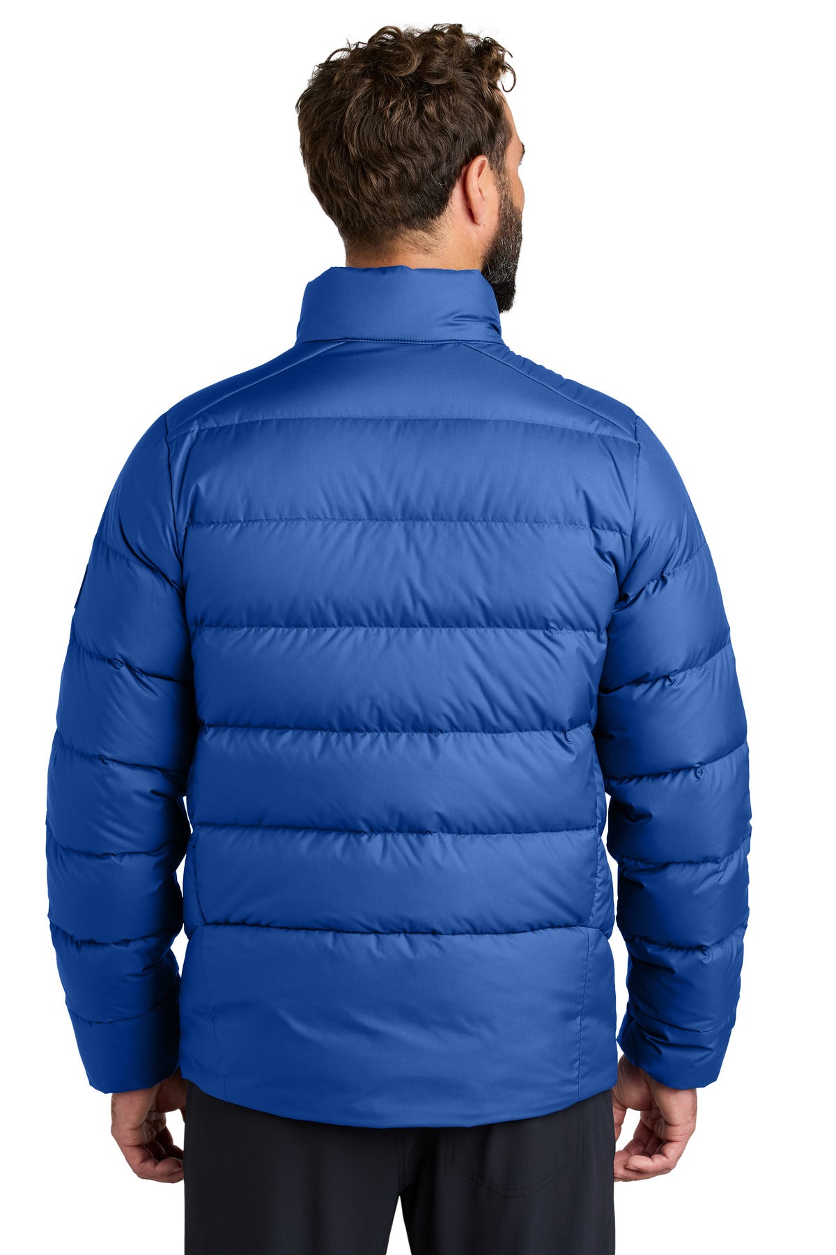 Custom Embroidered LIMITED EDITION Outdoor Research Coldsnap Down Jacket OR322226,Galaxy Blue