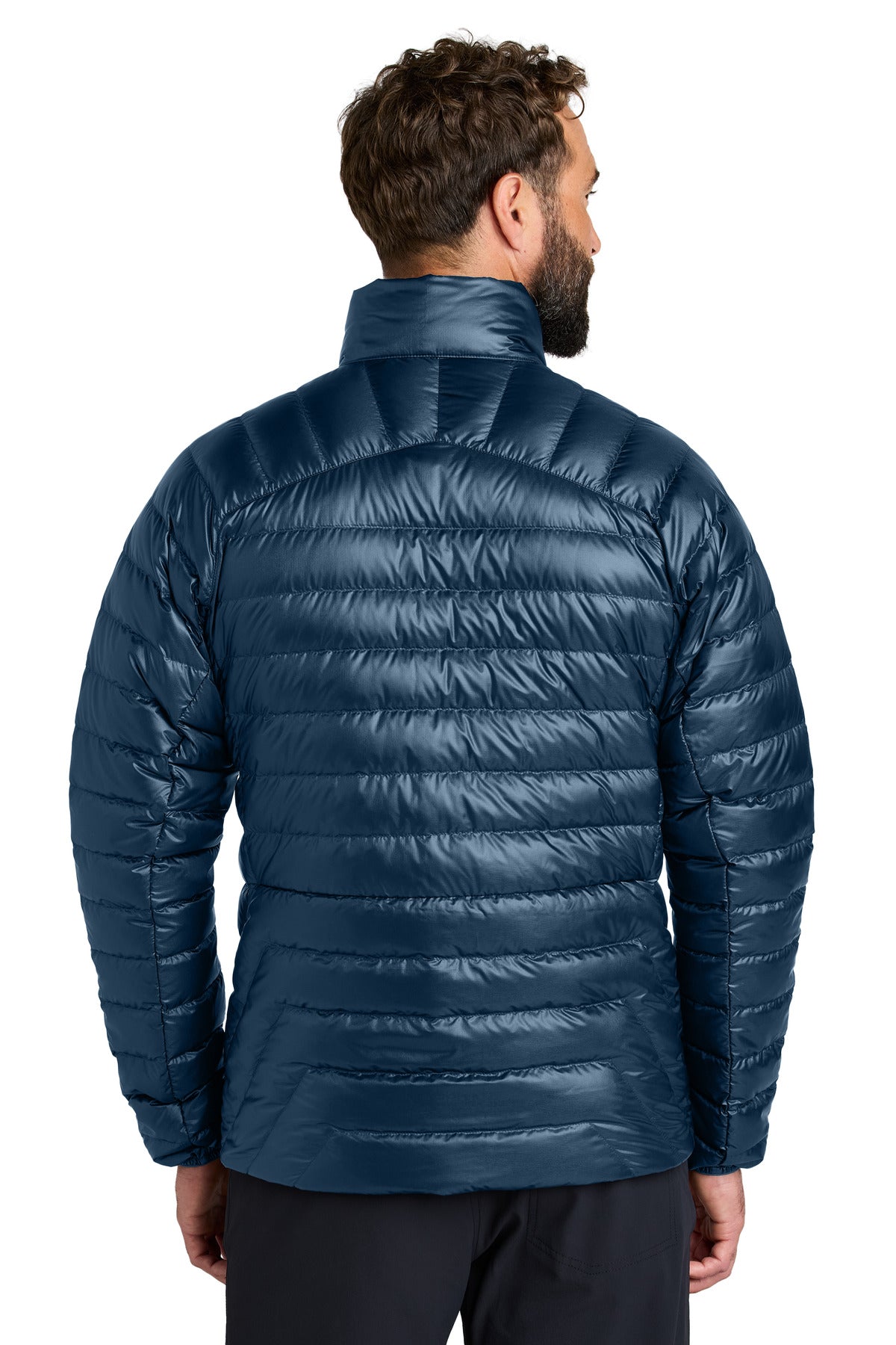 Custom Embroidered LIMITED EDITION Outdoor Research 800 Tech Down Jacket OR322228,Naval Blue