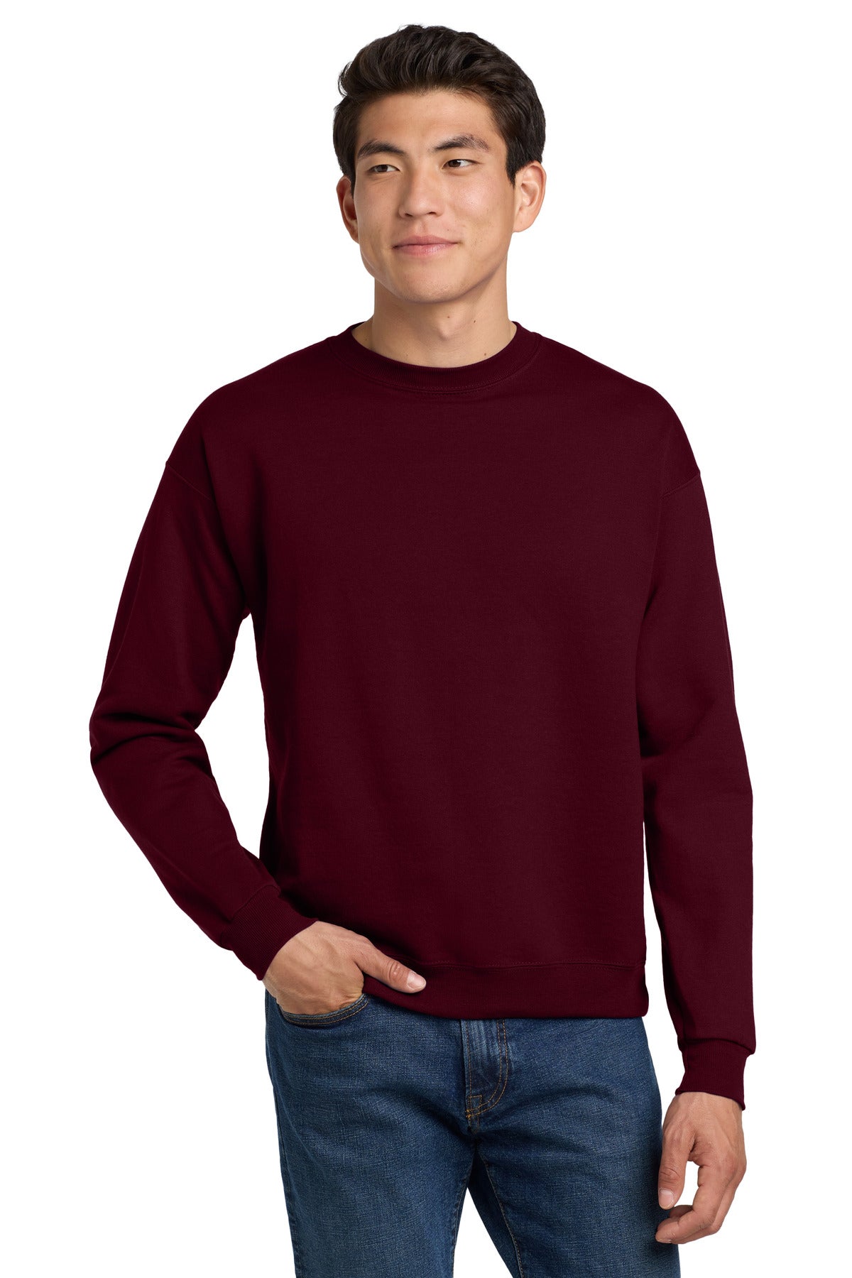 Hanes - EcoSmart Crewneck Sweatshirt. P160