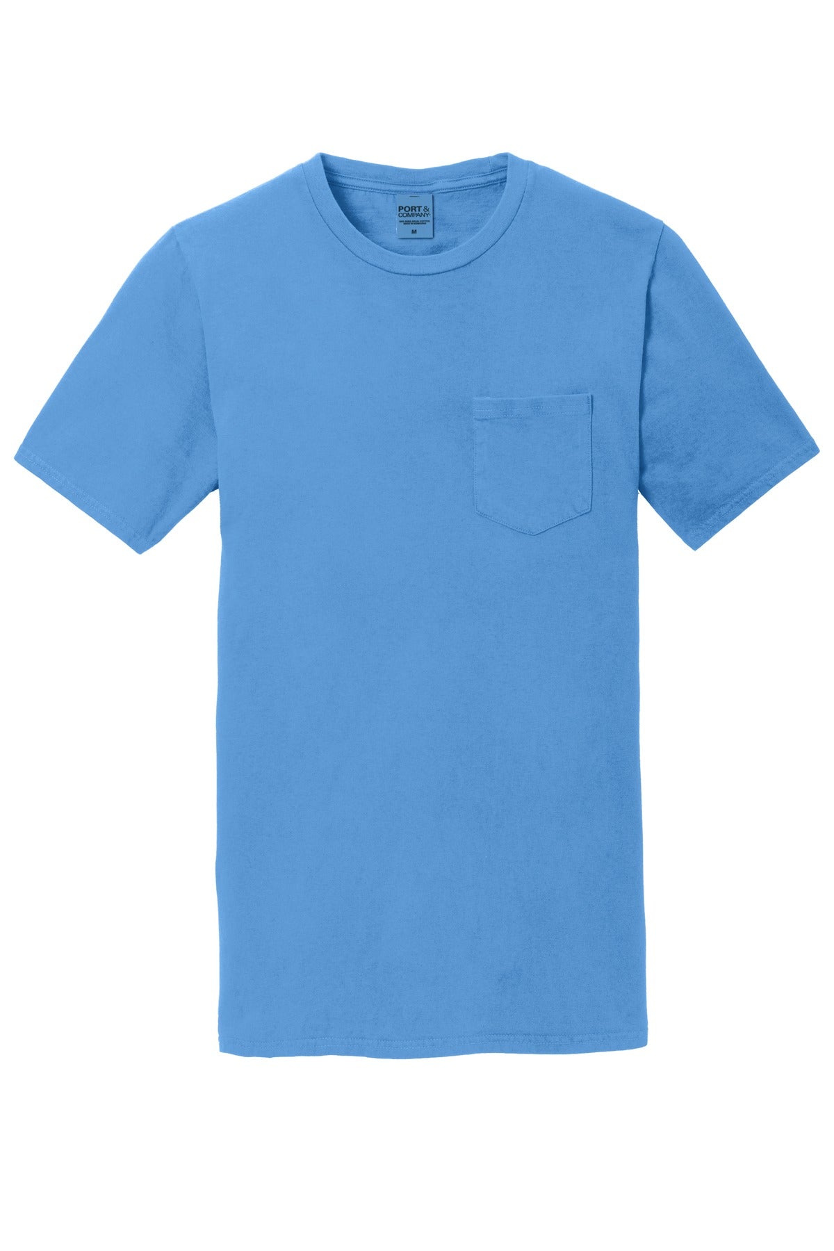 Port & Company Beach Wash Garment-Dyed Pocket Tee. PC099P