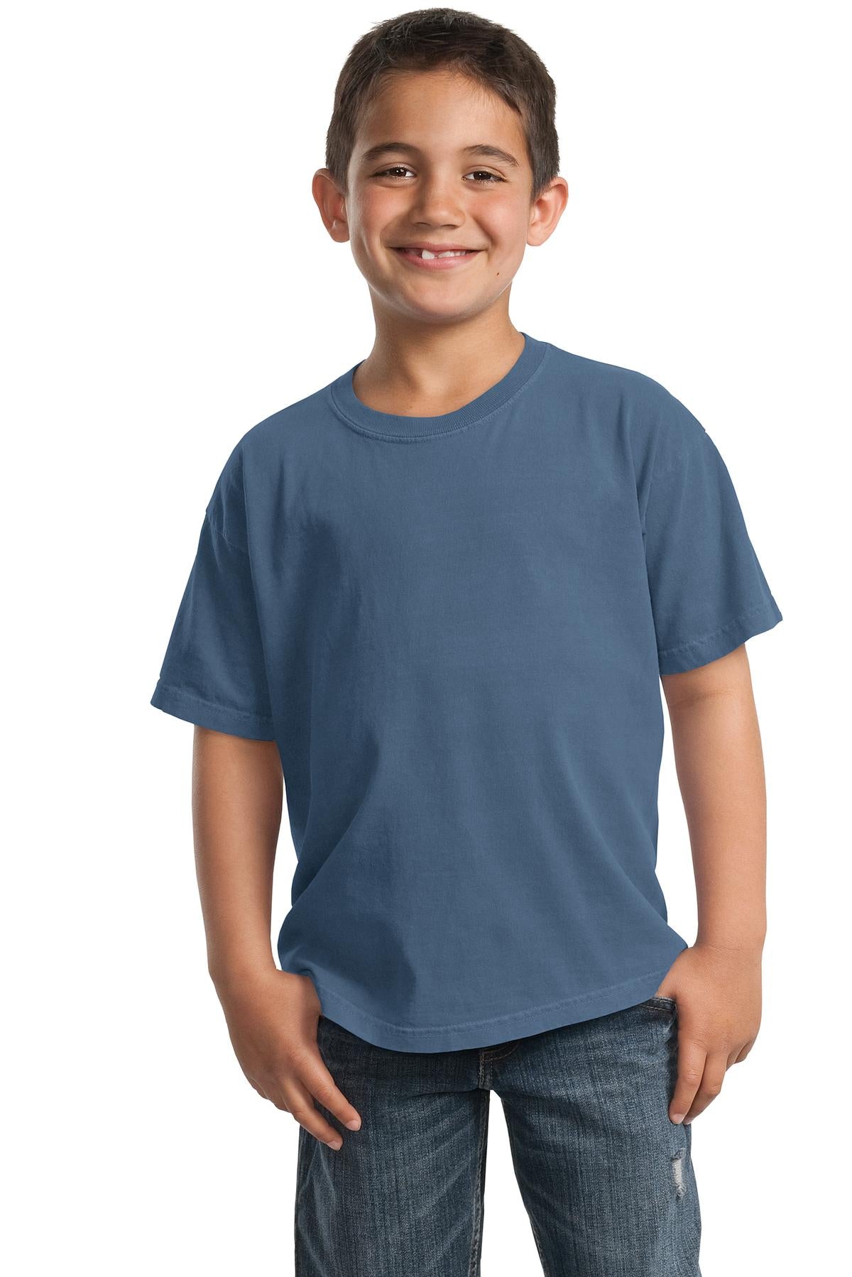 Port & Company Youth Beach Wash Garment-Dyed Tee. PC099Y