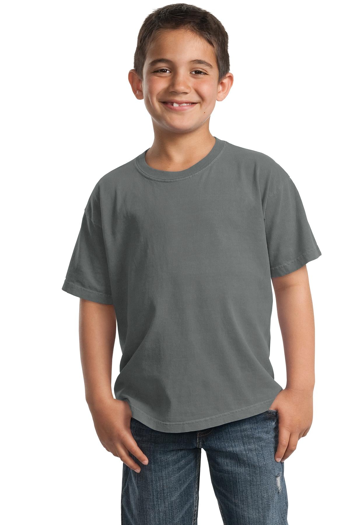 Port & Company Youth Beach Wash Garment-Dyed Tee. PC099Y