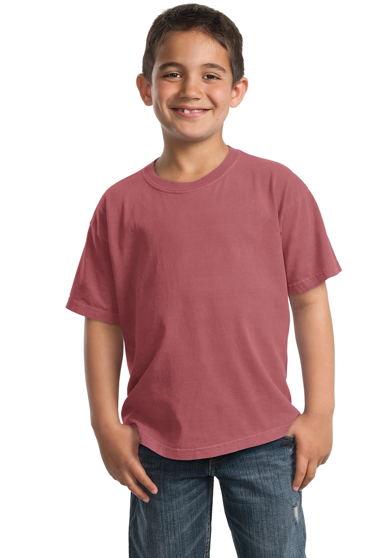 Port & Company Youth Beach Wash Garment-Dyed Tee. PC099Y