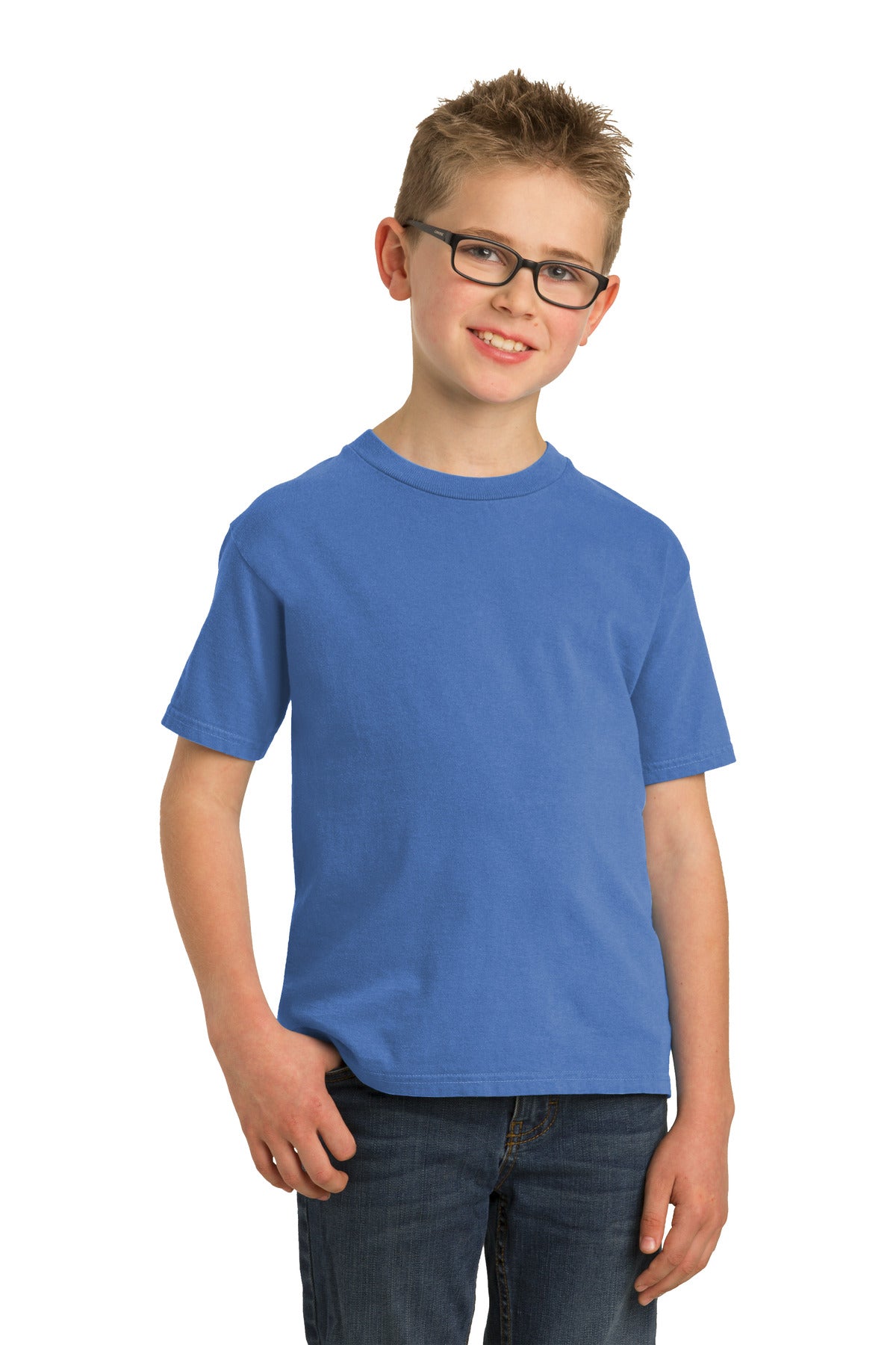 Port & Company Youth Beach Wash Garment-Dyed Tee. PC099Y