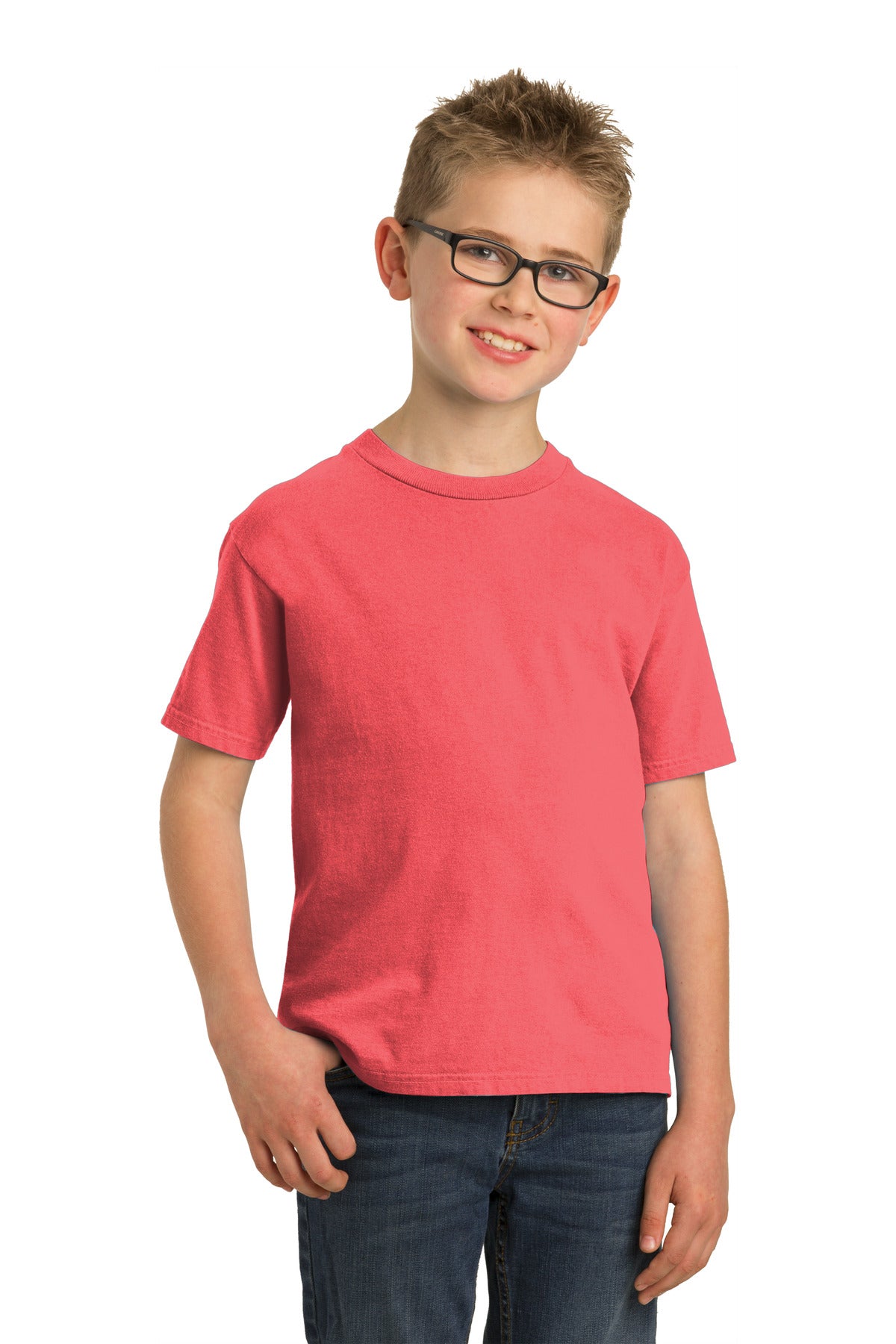 Port & Company Youth Beach Wash Garment-Dyed Tee. PC099Y