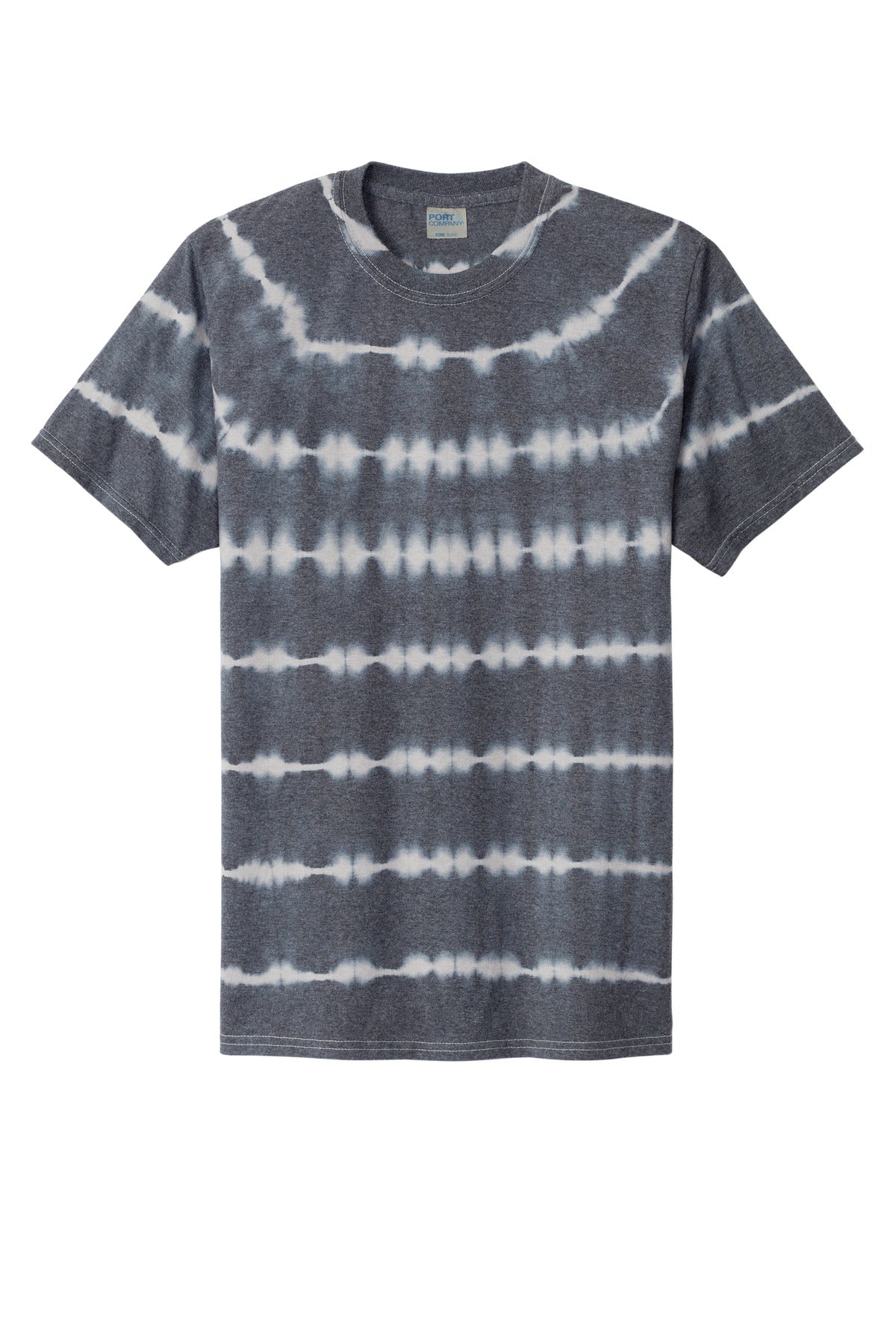 Port & Company Allover Stripe Tie-Dye Tee PC142