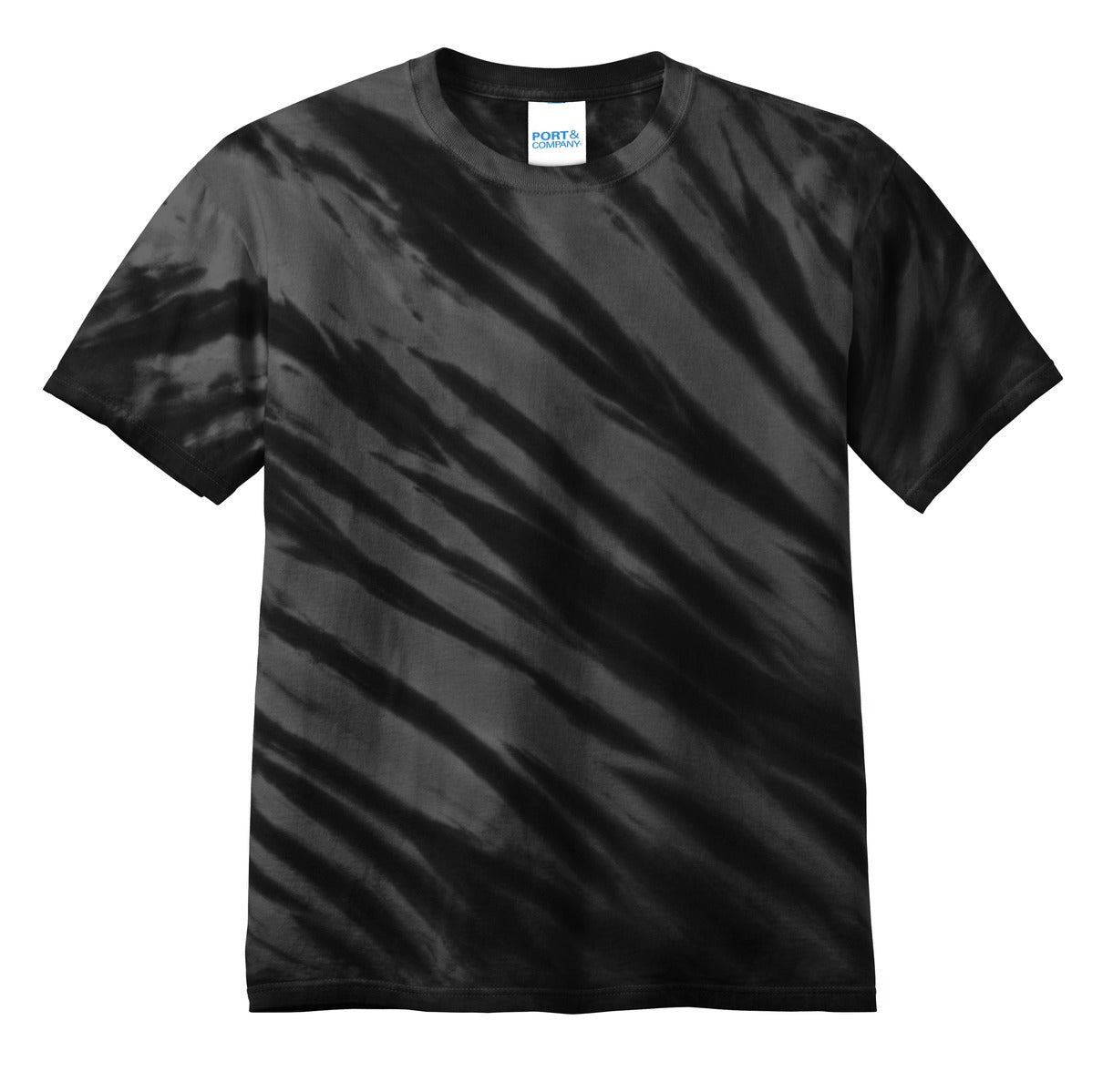 Port & Company - Tiger Stripe Tie-Dye Tee. PC148