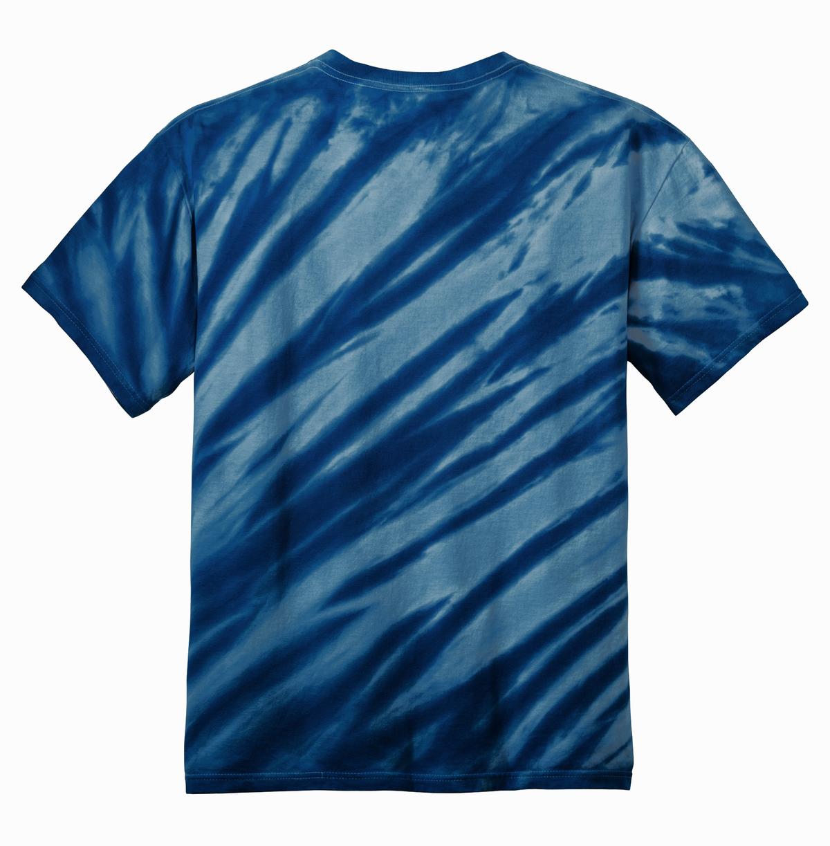 Port & Company - Tiger Stripe Tie-Dye Tee. PC148