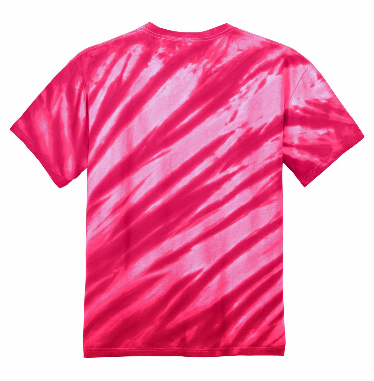 Port & Company - Tiger Stripe Tie-Dye Tee. PC148