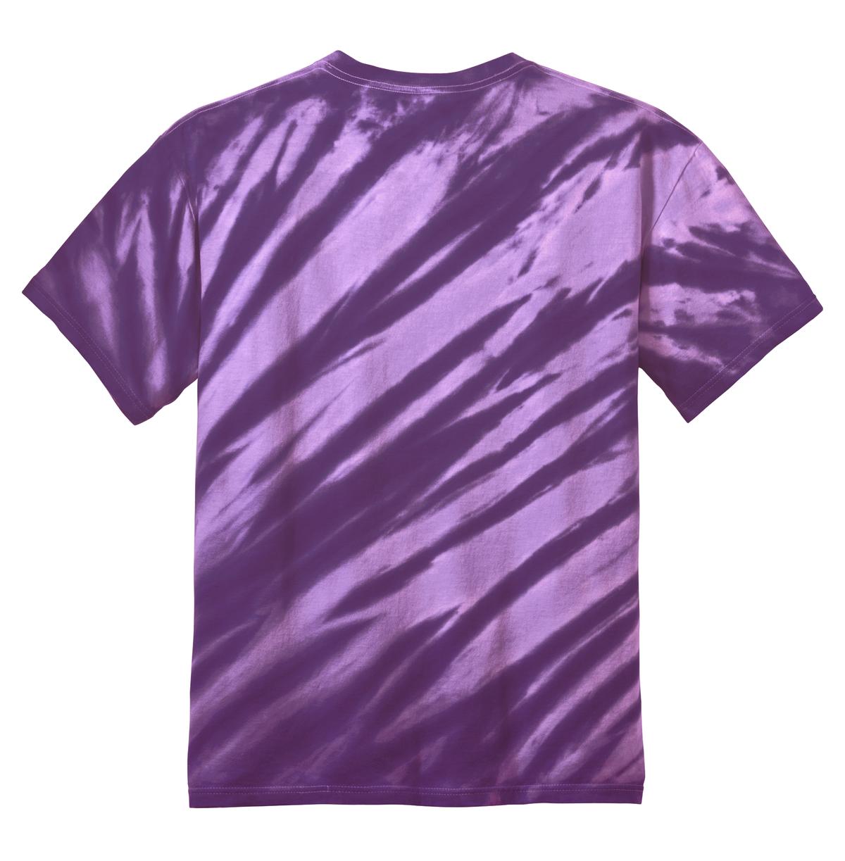 Port & Company - Tiger Stripe Tie-Dye Tee. PC148