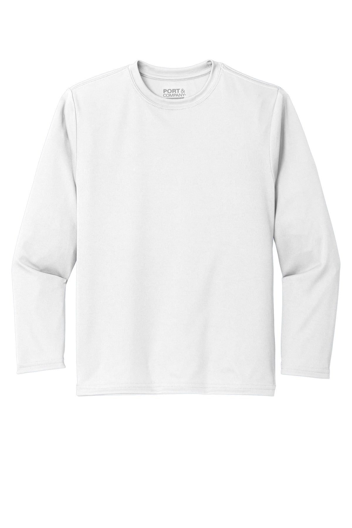Port & Company Youth Long Sleeve Performance Tee PC380YLS