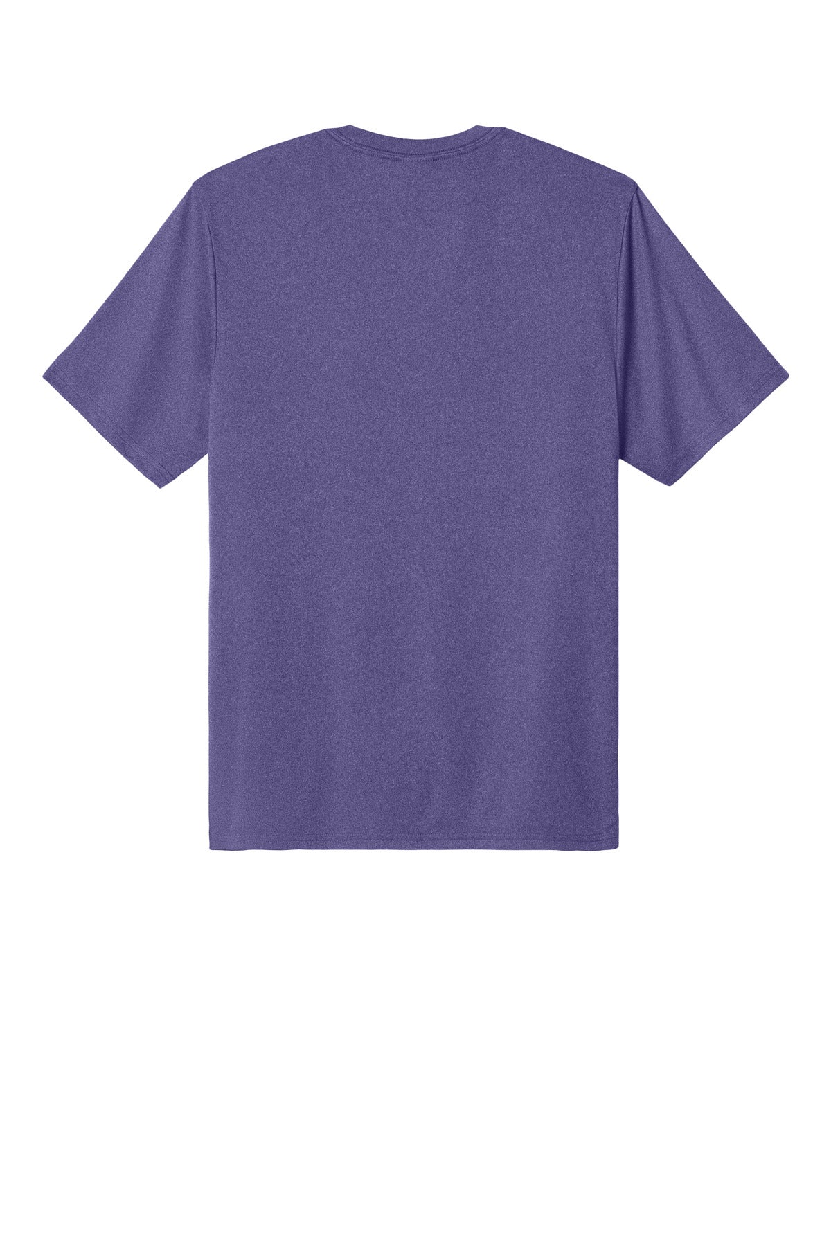 Custom Embroidered Port & Co T-Shirts in Team Purple Heather