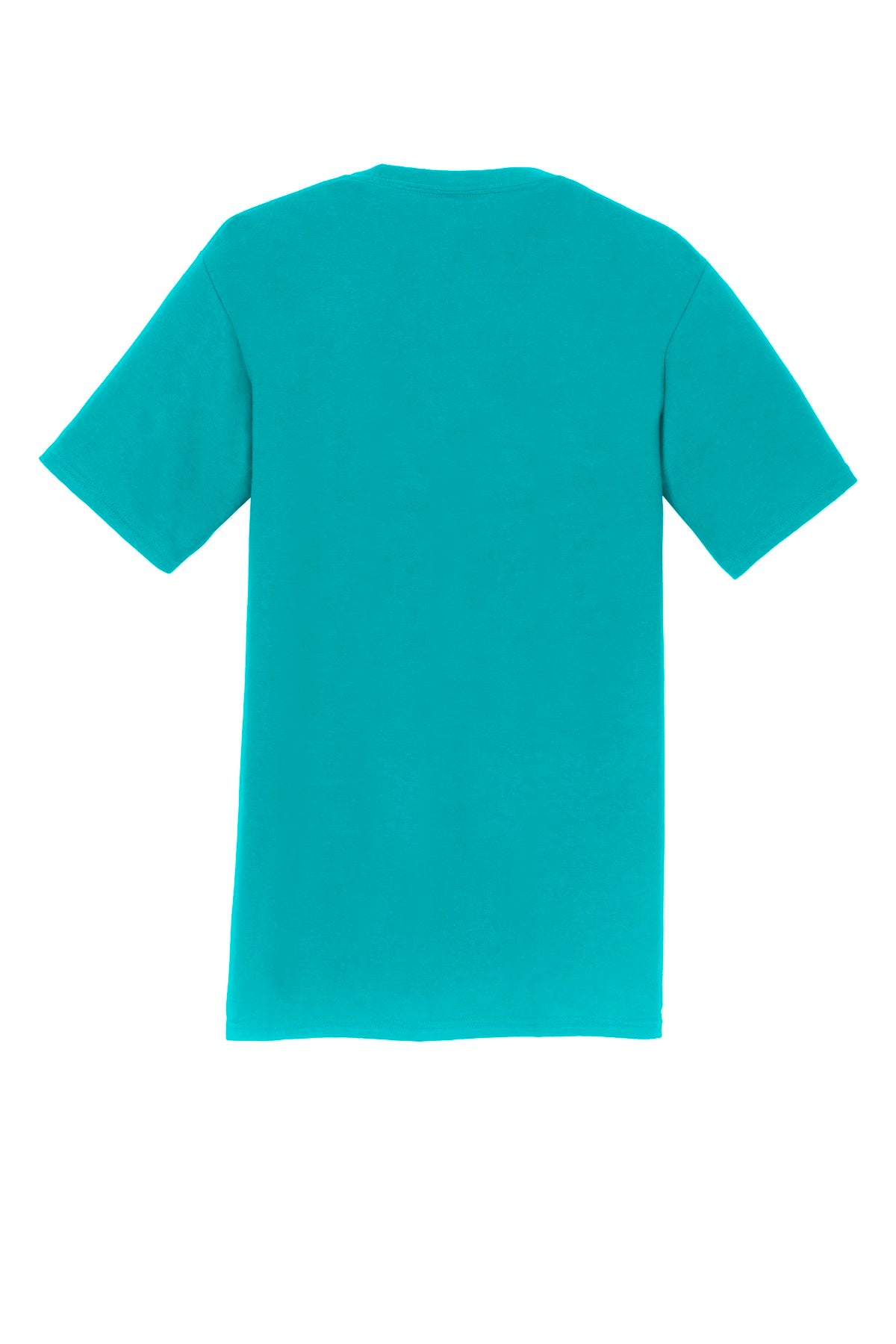Port & Company Fan Favorite Tee. PC450 Bright Aqua