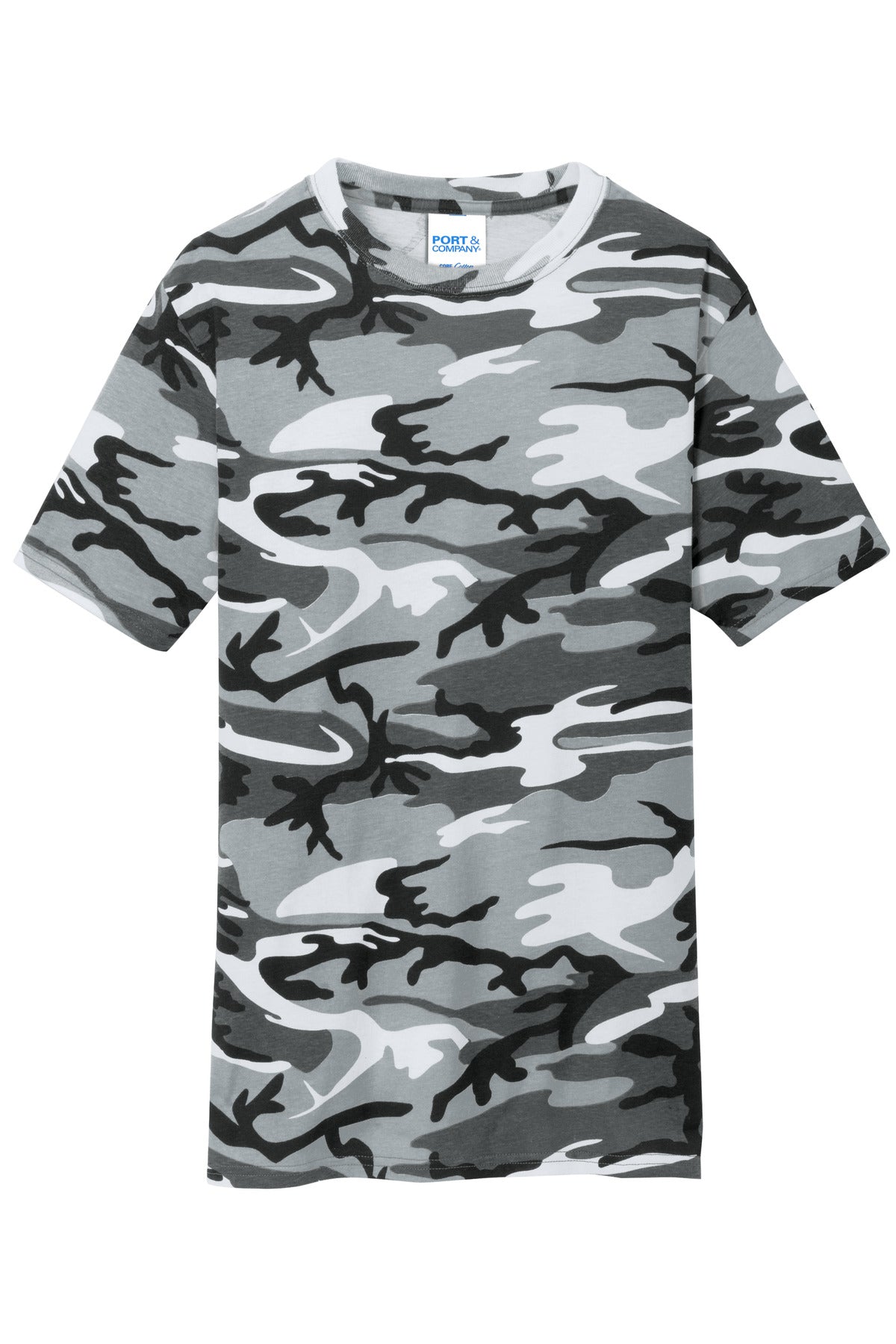 Port & Company Core Cotton Camo Tee. PC54C