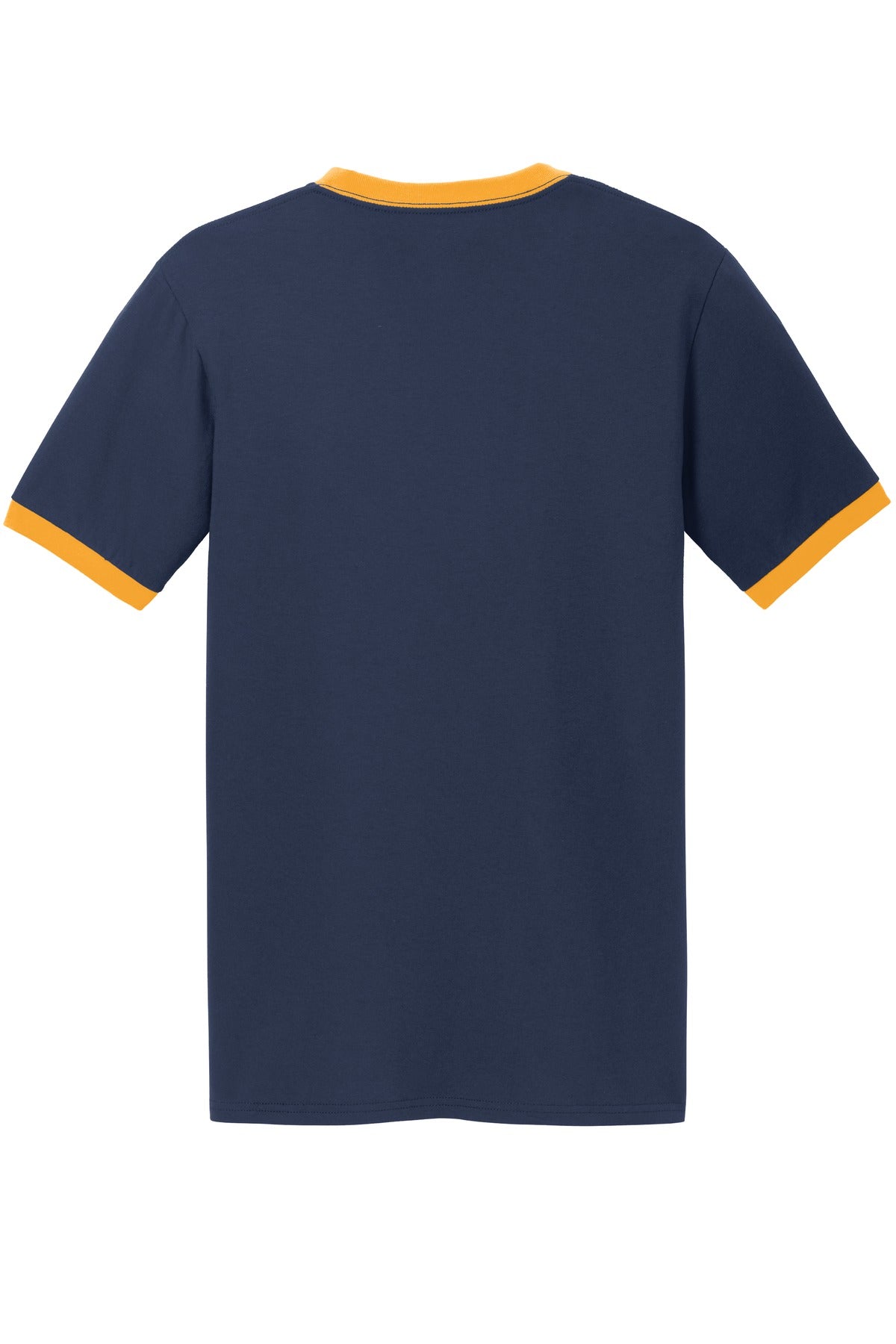 Port & Company Core Cotton Ringer Tee. PC54R