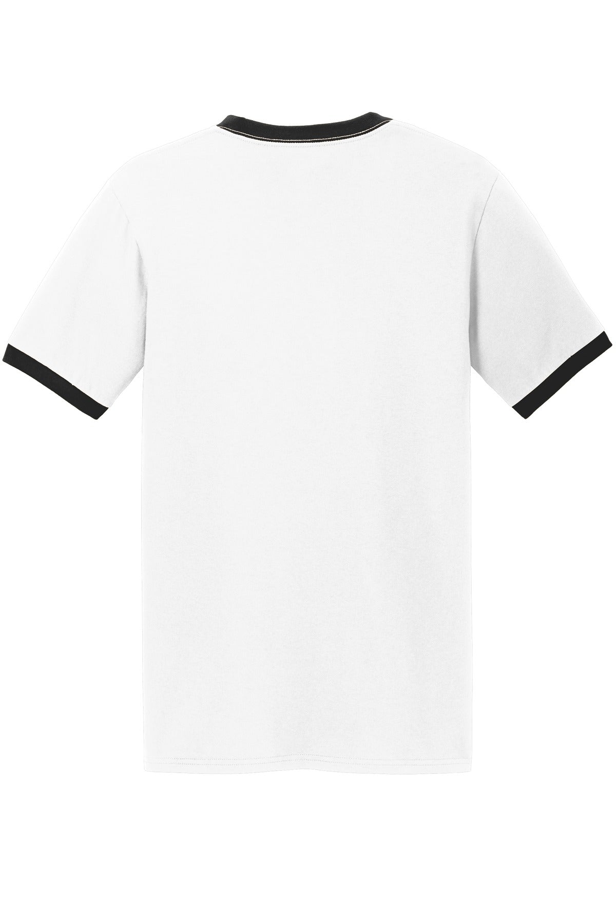 Port & Company Core Cotton Ringer Tee. PC54R