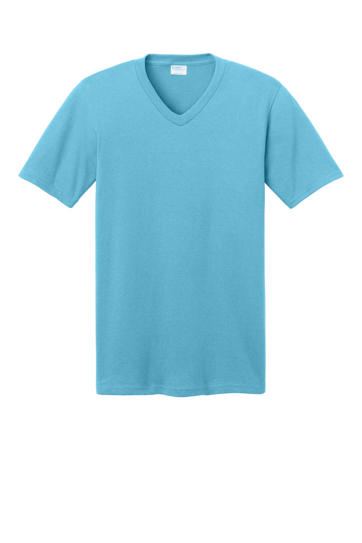 Port & Company Core Cotton V-Neck Tee. PC54V