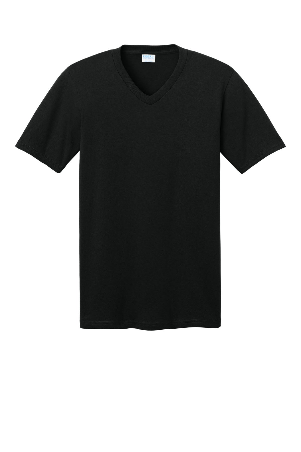 Port & Company Core Cotton V-Neck Tee. PC54V