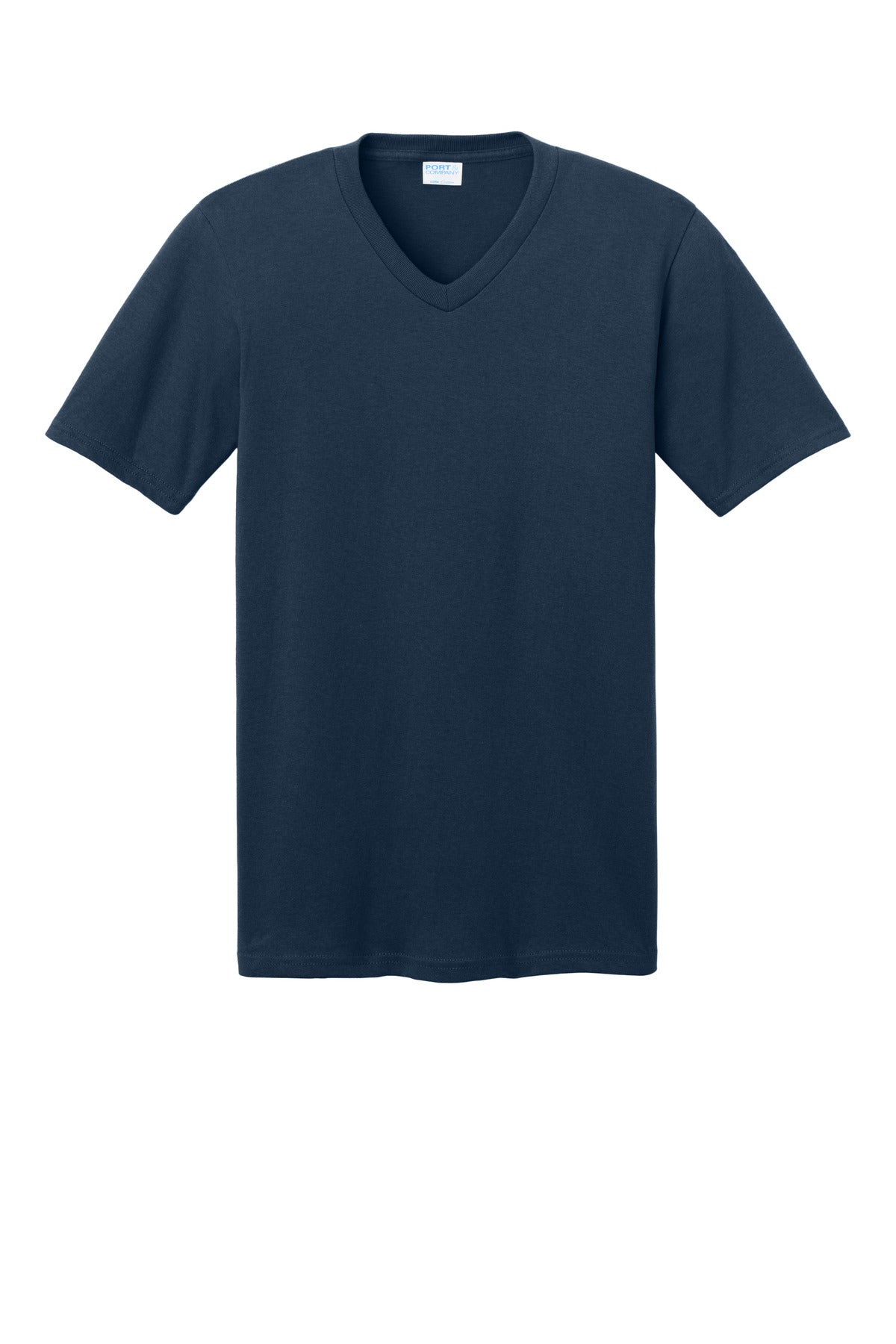 Port & Company Core Cotton V-Neck Tee. PC54V