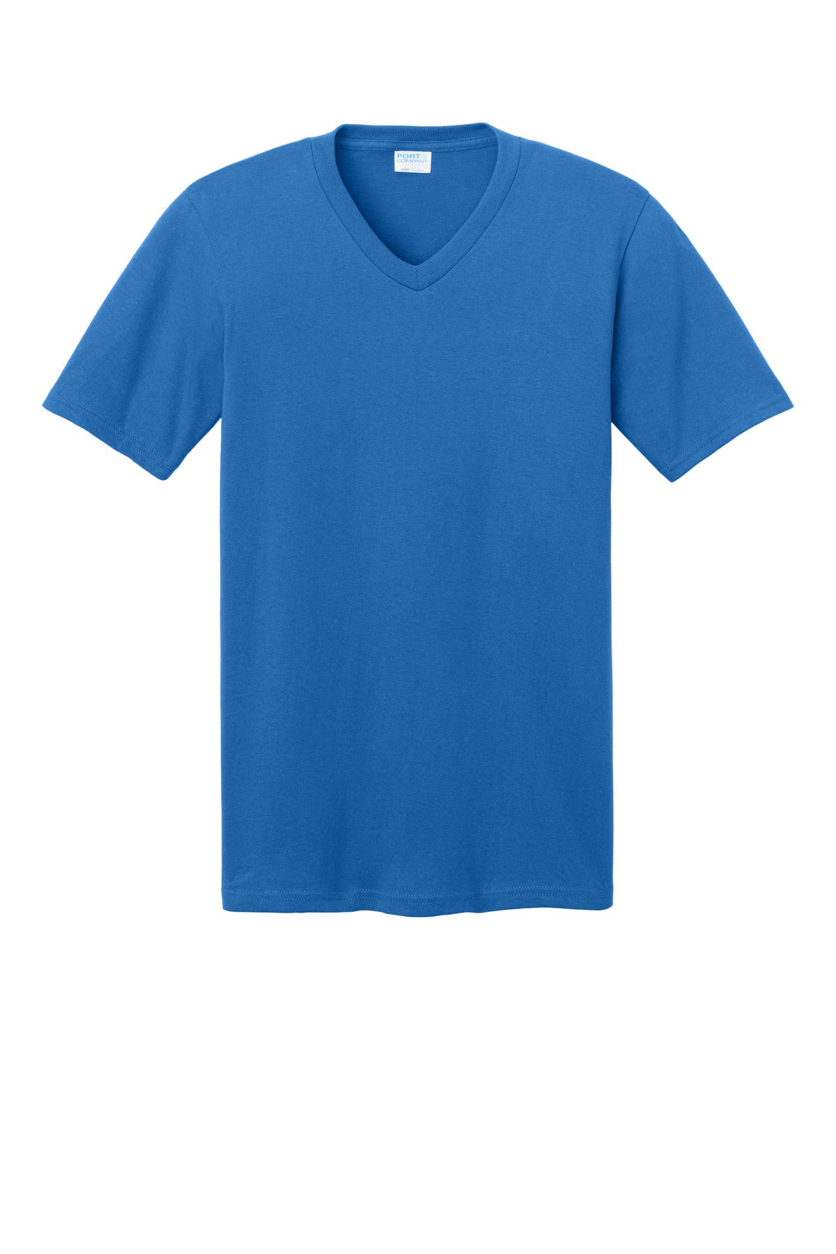 Port & Company Core Cotton V-Neck Tee. PC54V