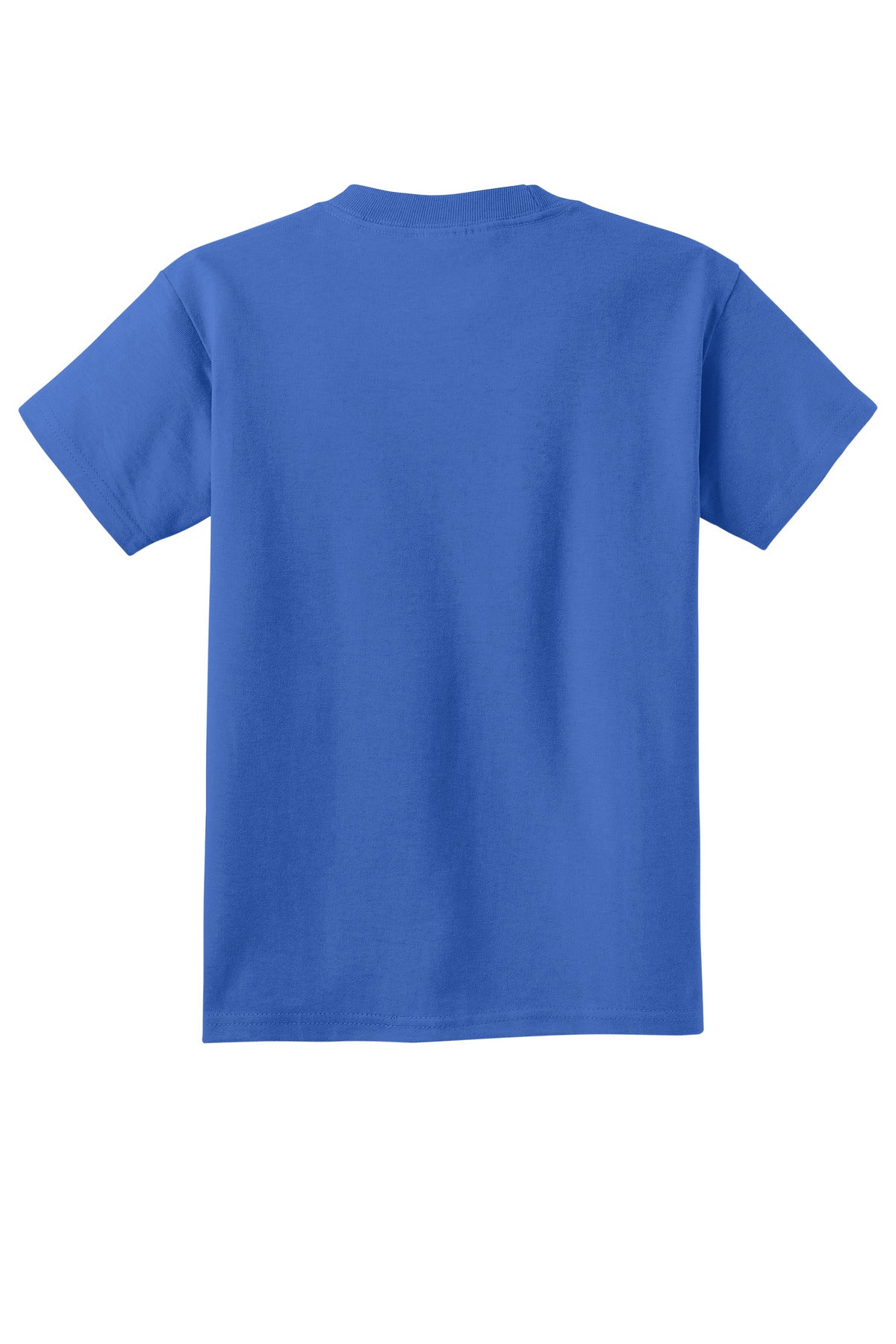 Custom Embroidered Port & Co T-Shirts in Royal