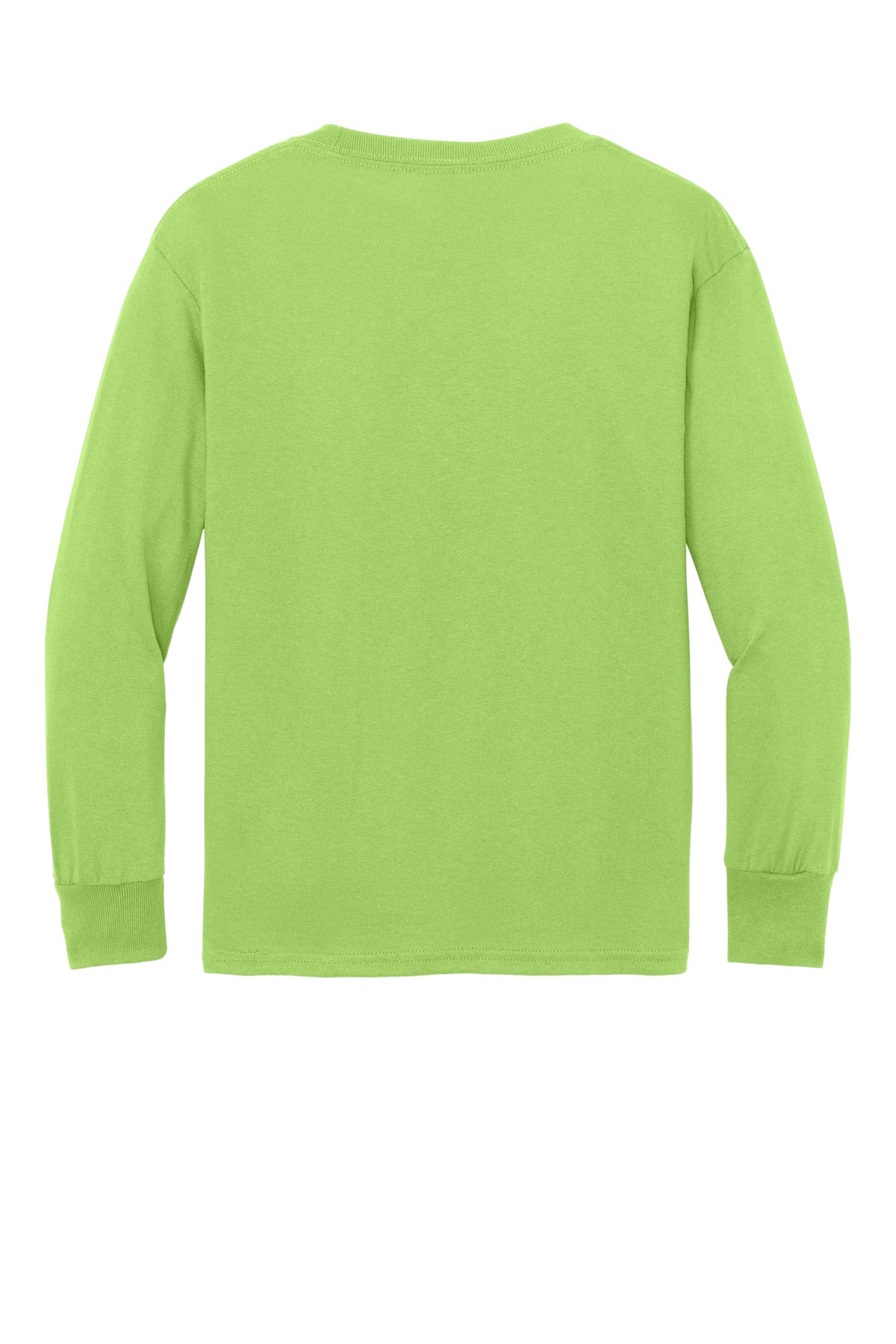 Port & Company Youth Long Sleeve Core Cotton Tee. PC54YLS