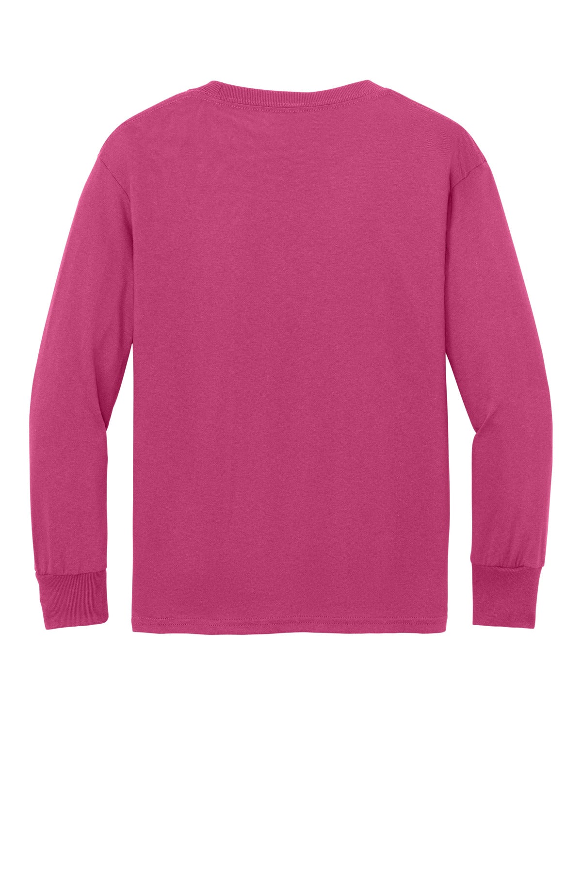 Port & Company Youth Long Sleeve Core Cotton Tee. PC54YLS
