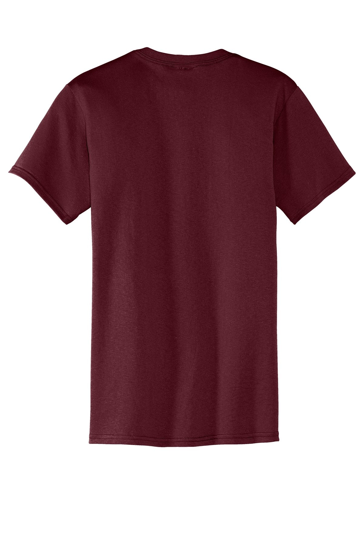 Port & Company - Core Blend Pocket Tee. PC55P Athletic Maroon