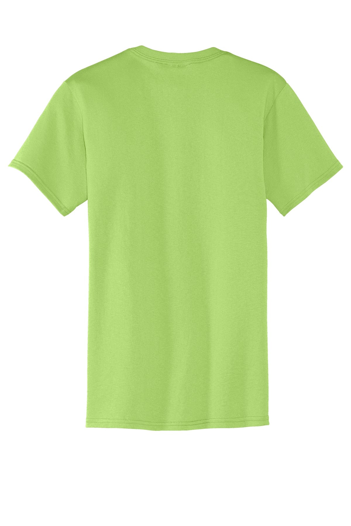 Port & Company - Core Blend Pocket Tee. PC55P Lime