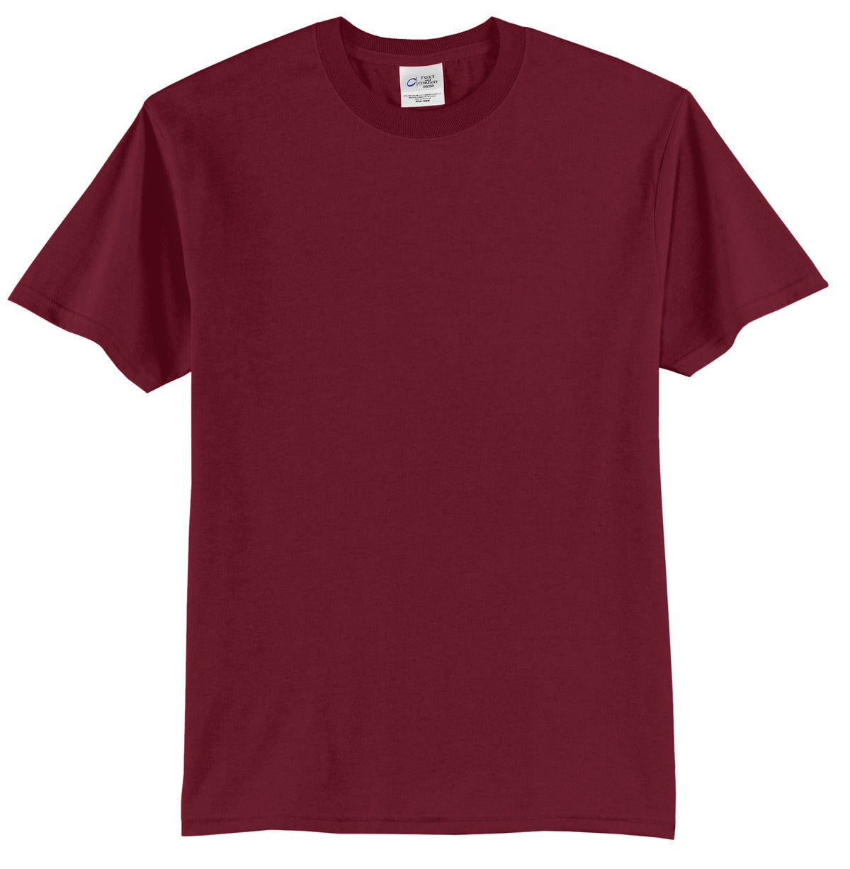 Port & Company - Core Blend Tee. PC55 Cardinal