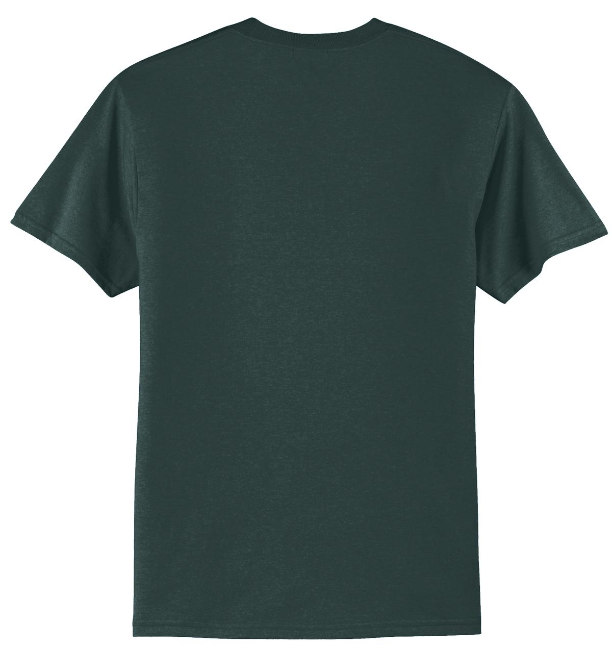 Port & Company - Core Blend Tee. PC55 Dark Green