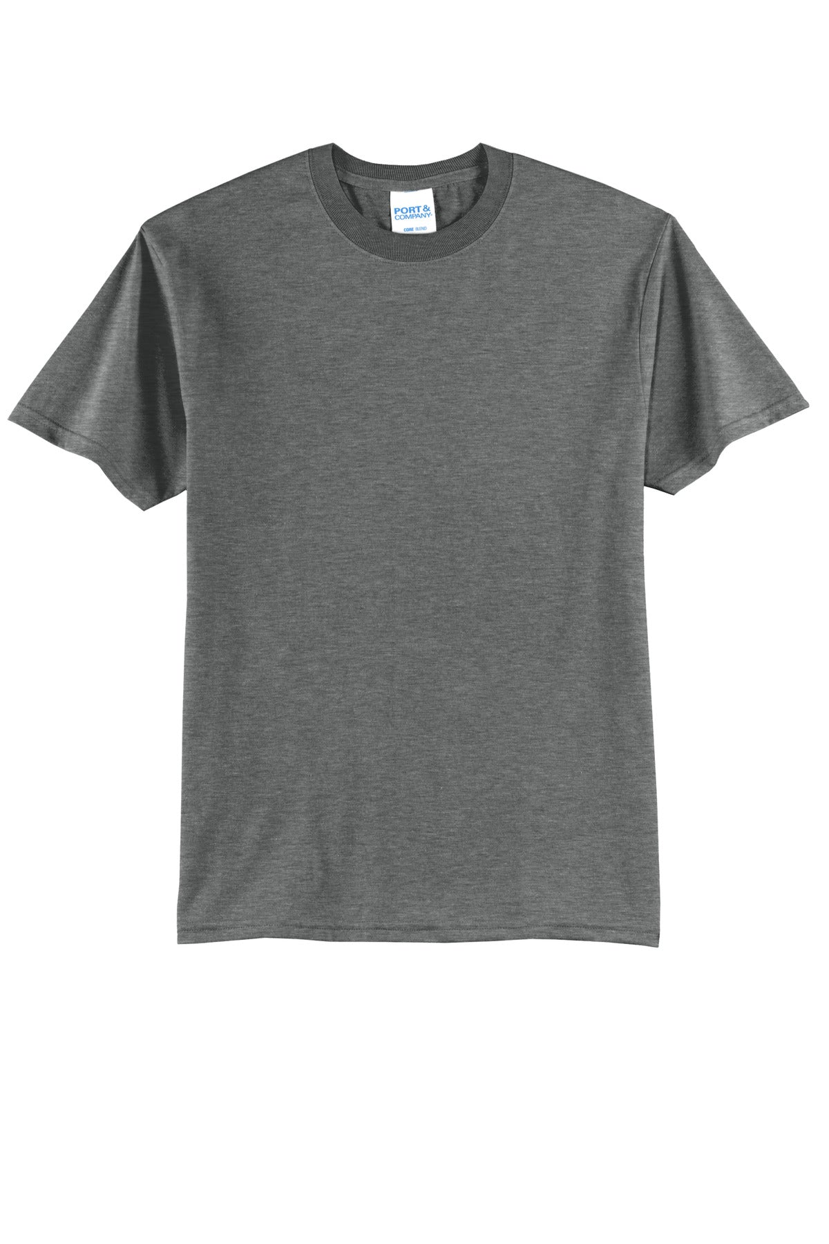 Port & Company - Core Blend Tee. PC55 Graphite Heather